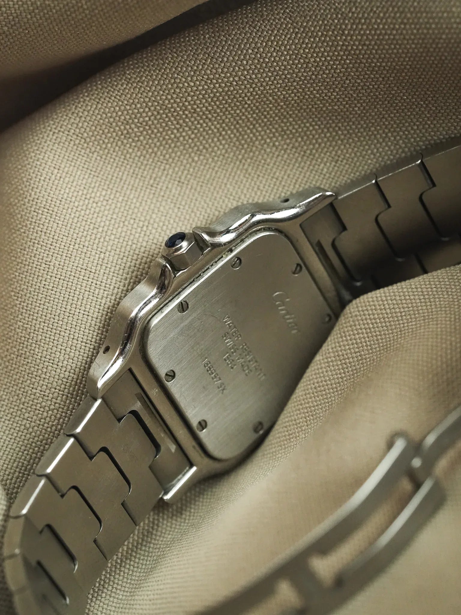 Cartier - Santos Galbée 1564 Acier 29mm - 2000s - Atelier Victor - Vintage Shop