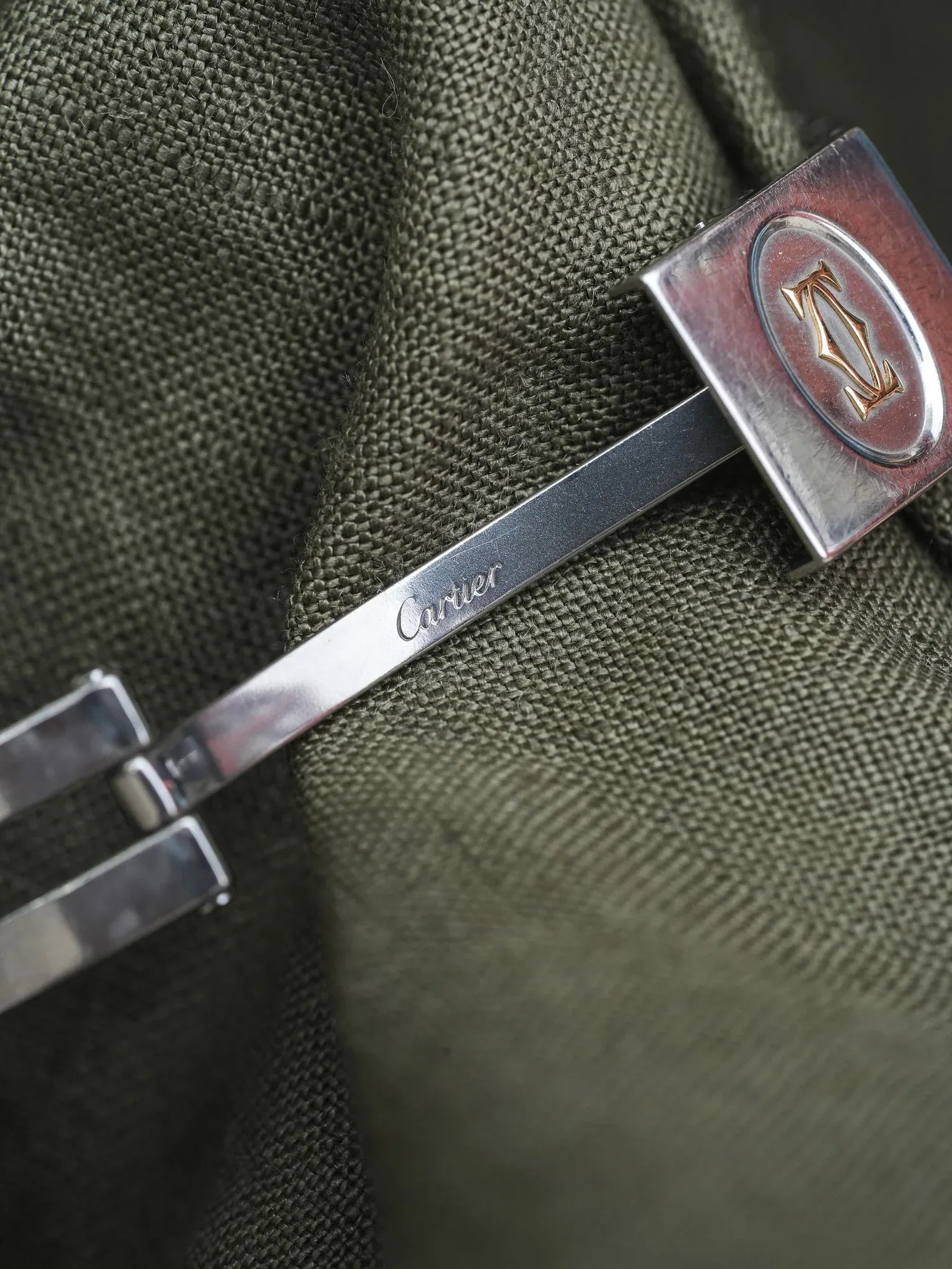 Cartier - Santos Galbée 1879 Acier Or 29mm - 1990s - Atelier Victor