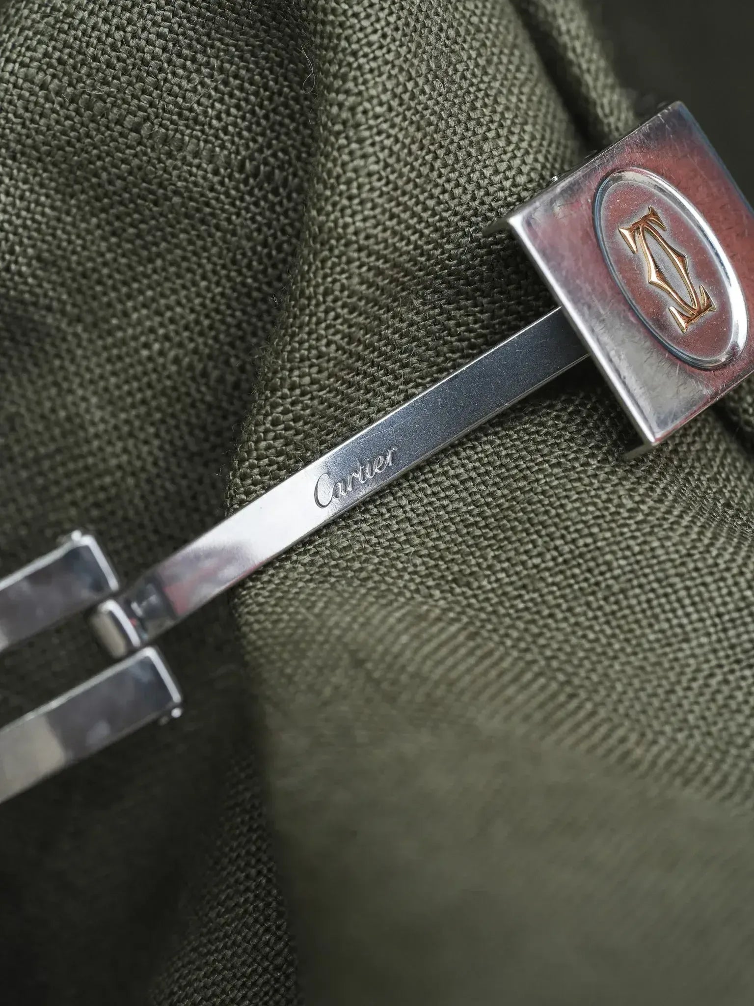 Cartier - Santos Galbée 1879 Acier Or 29mm - 1990s - Atelier Victor