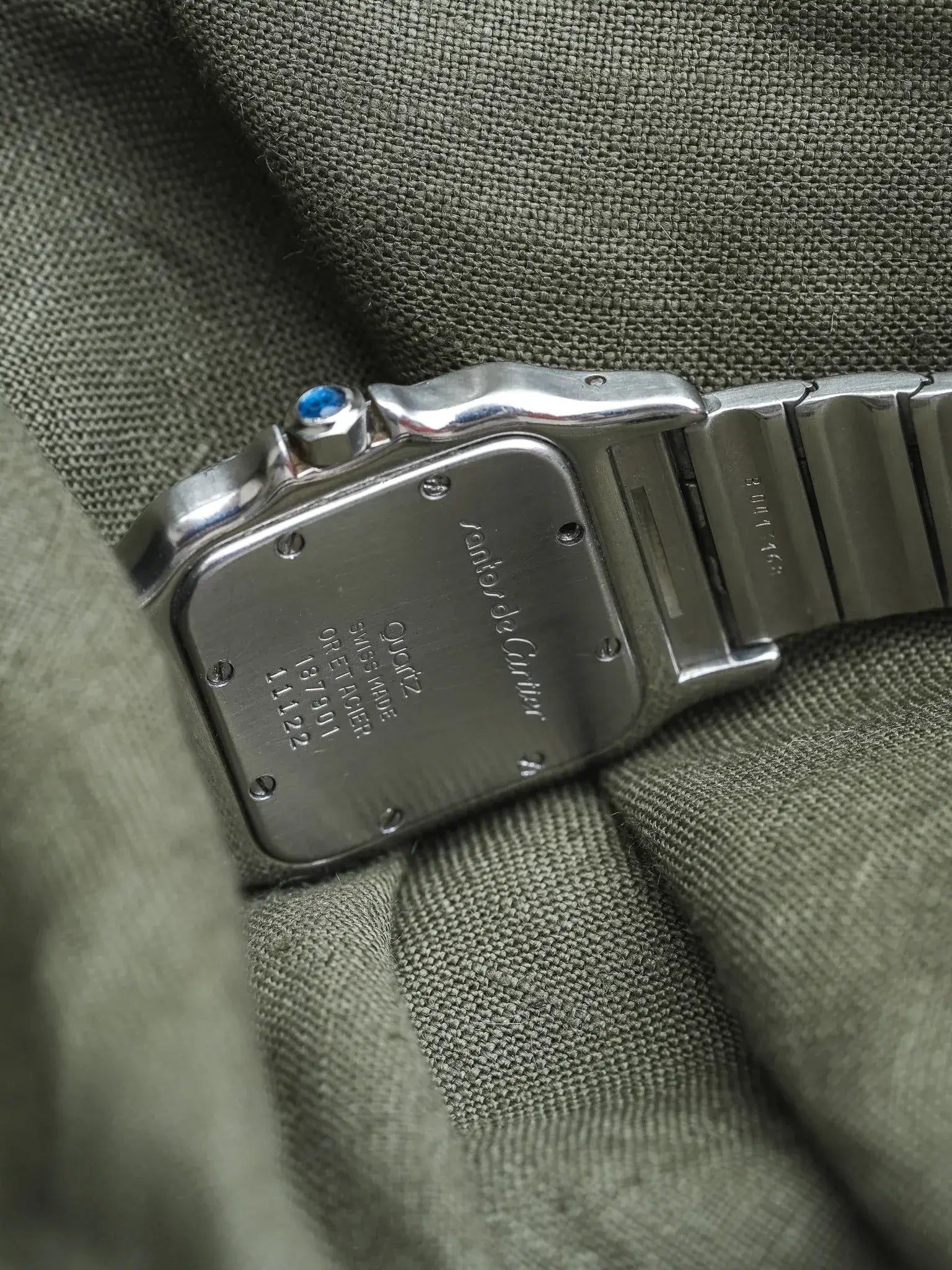 Cartier - Santos Galbée 1879 Acier Or 29mm - 1990s - Atelier Victor