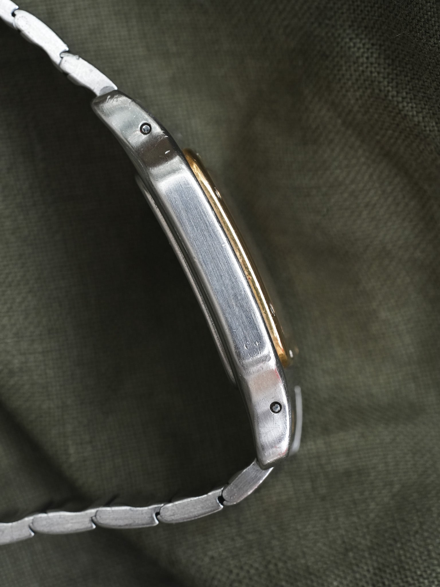 Cartier - Santos Galbée 1879 Acier Or 29mm - 1990s - Atelier Victor Paris - Vintage Watch Shop Dubai