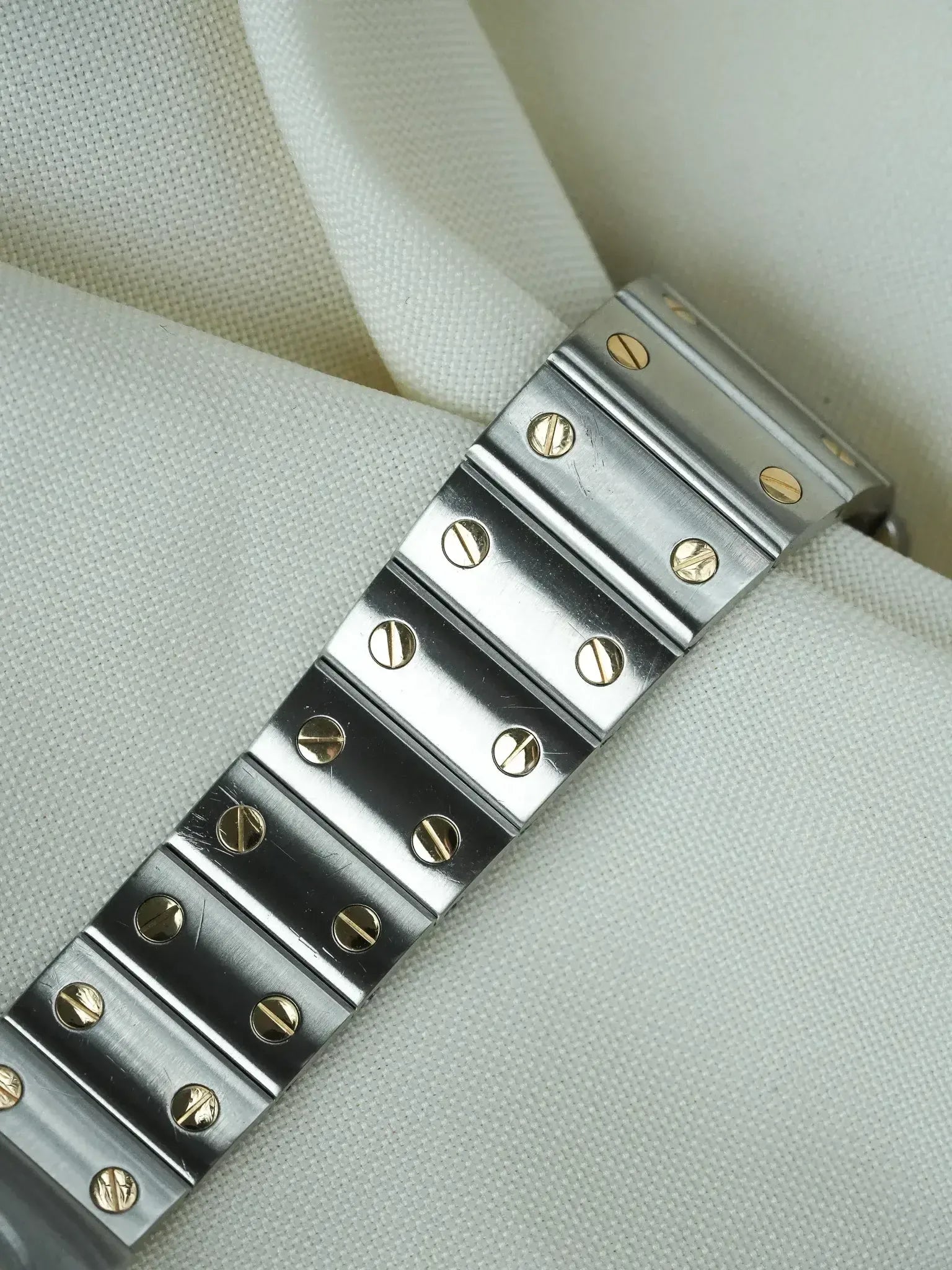 Cartier - Santos Galbée 187901 Acier Or 29mm Quartz - 1990s - Atelier Victor