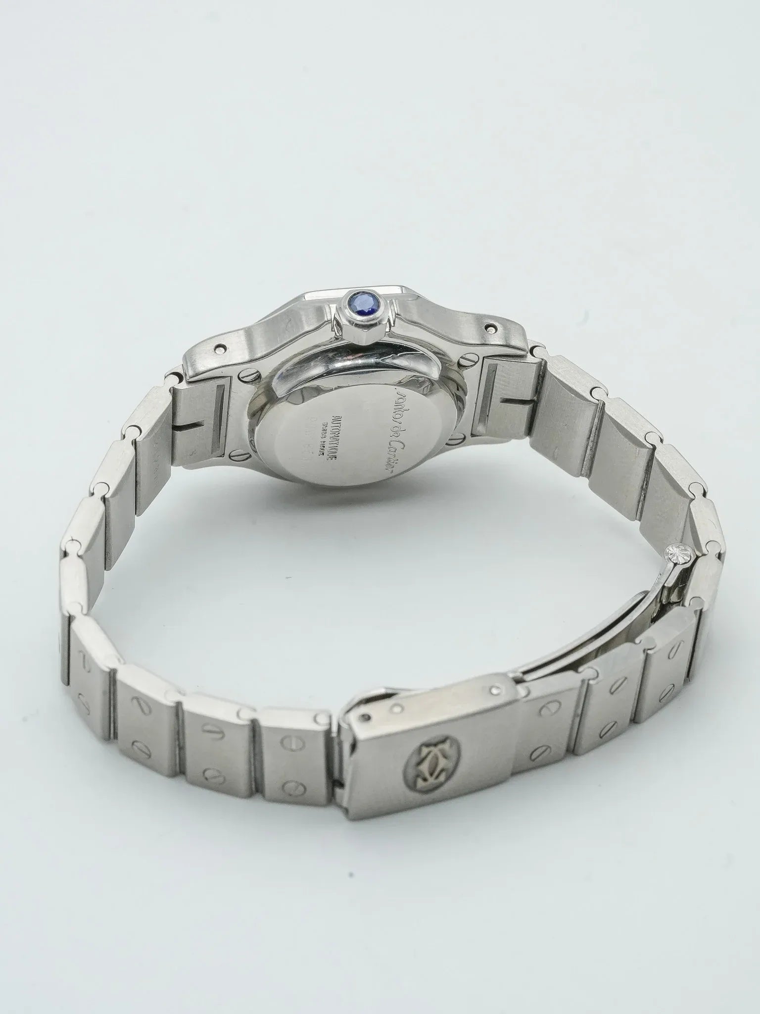 Cartier - Santos Octagon 24mm acier - 1980S - Atelier Victor