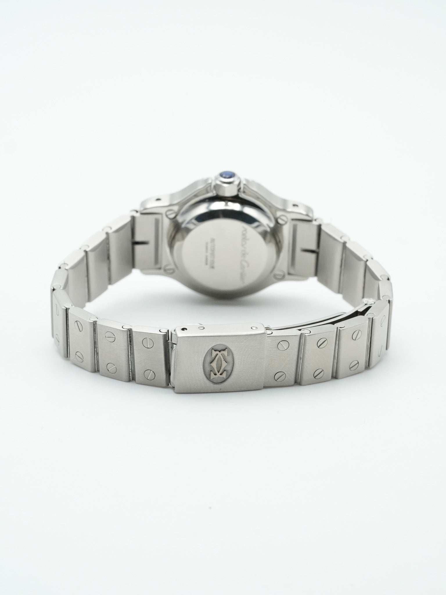 Cartier - Santos Octagon 24mm acier - 1980S - Atelier Victor Paris - Vintage Watch Shop Dubai
