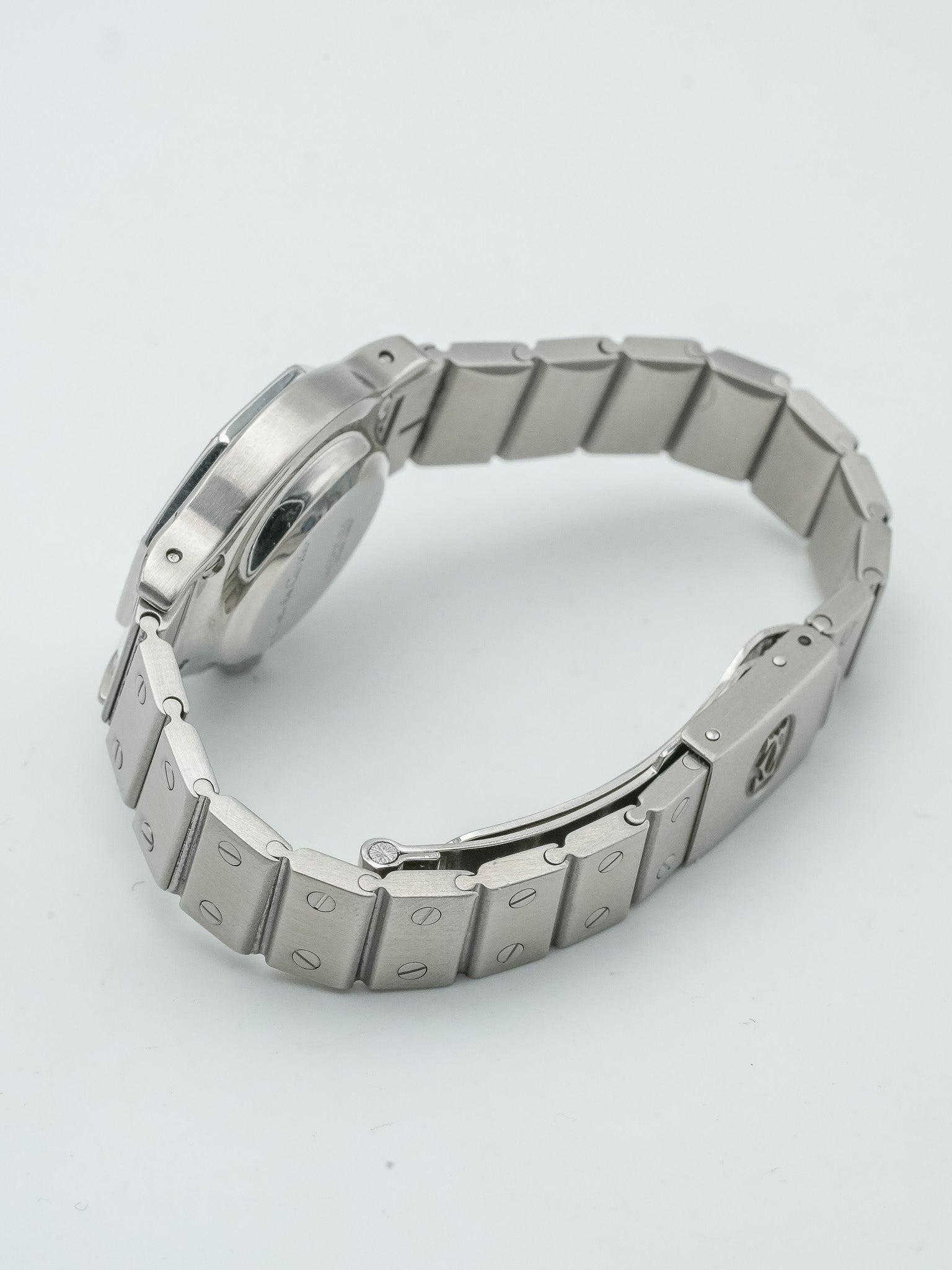 Cartier - Santos Octagon 24mm acier - 1980S - Atelier Victor Paris - Vintage Watch Shop Dubai