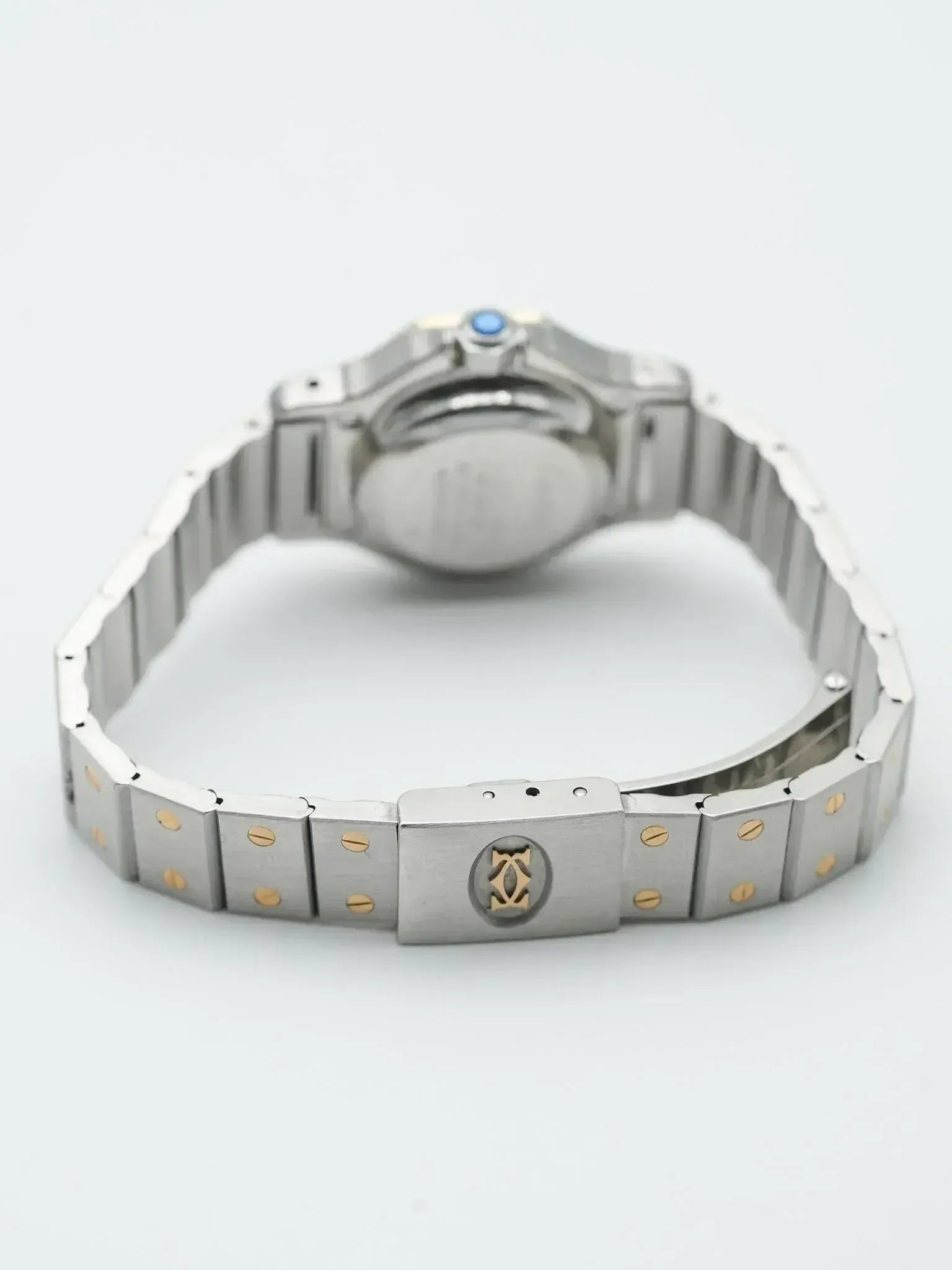 Cartier - Santos Octogonale 24mm auto acier or - 1980s - Atelier Victor