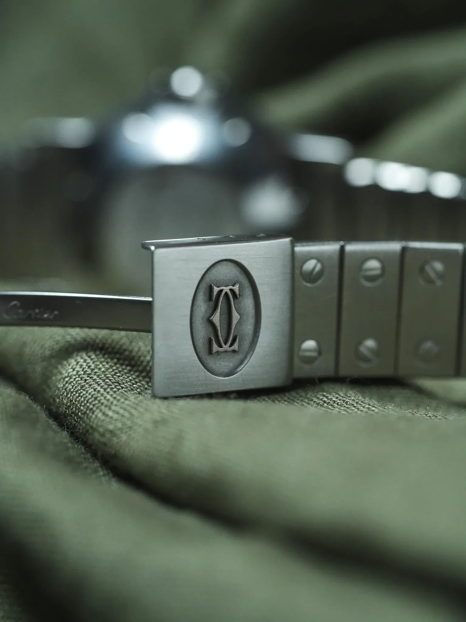 Cartier - Santos Octogonale 2965 Acier Automatique 29mm - Boite & Papier - 1980s - Atelier Victor