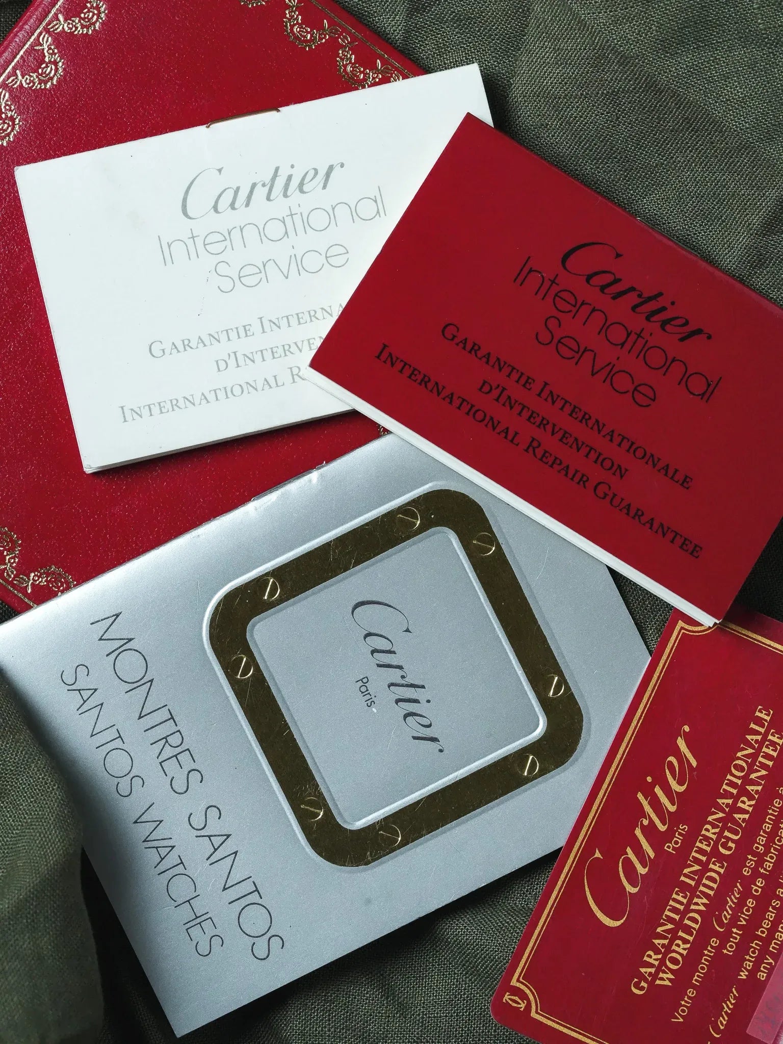 Cartier - Santos Octogonale 2965 Acier Automatique 29mm - Boite & Papier - 1980s - Atelier Victor - Vintage Shop