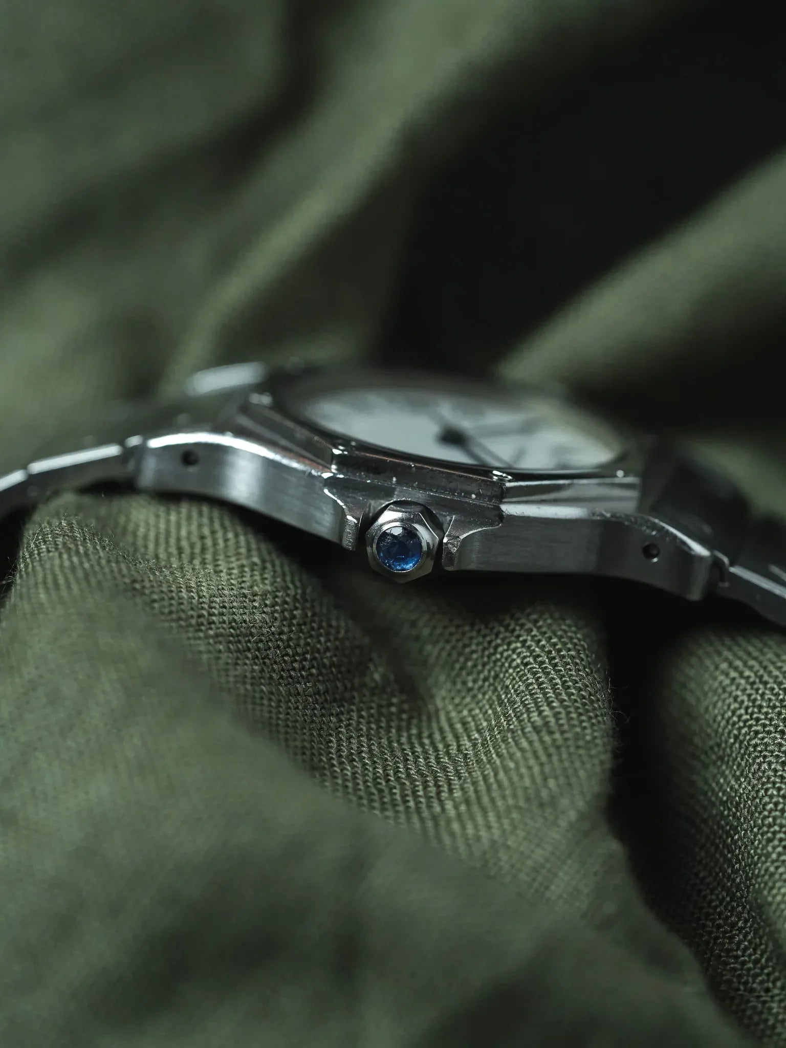 Cartier - Santos Octogonale 2965 Acier Automatique 29mm - Boite & Papier - 1980s - Atelier Victor - Vintage Shop