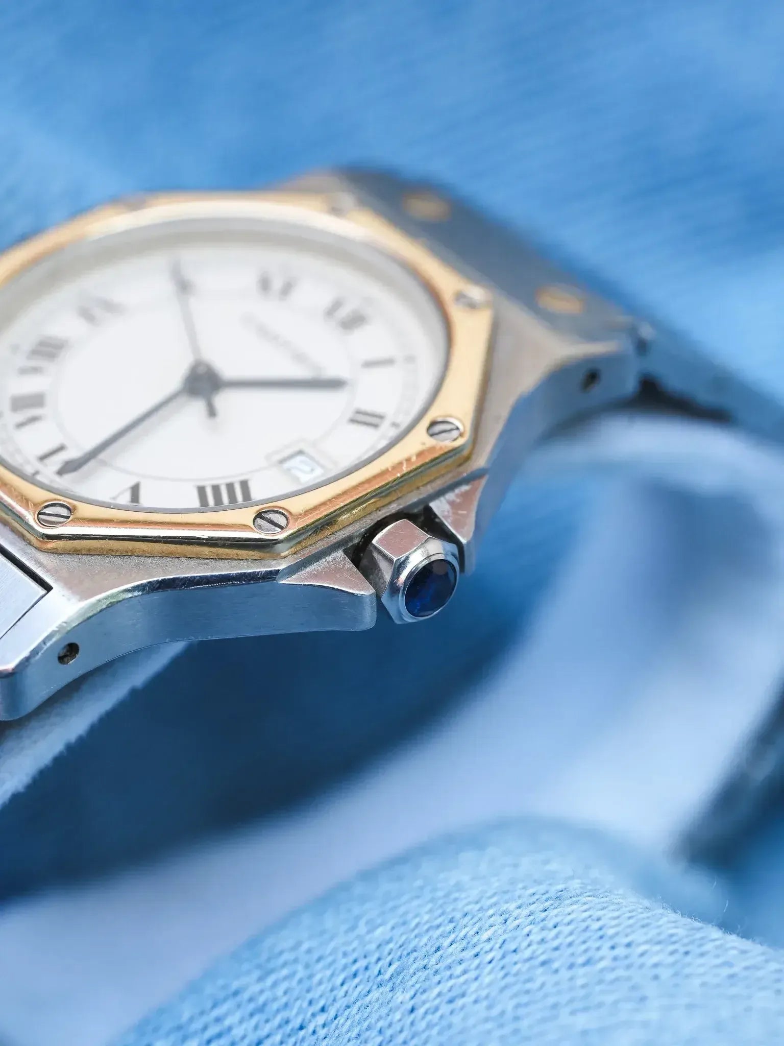 Cartier - Santos Octogonale 29mm Acier Or Quartz - Boite & Documentation - 1990s - Atelier Victor