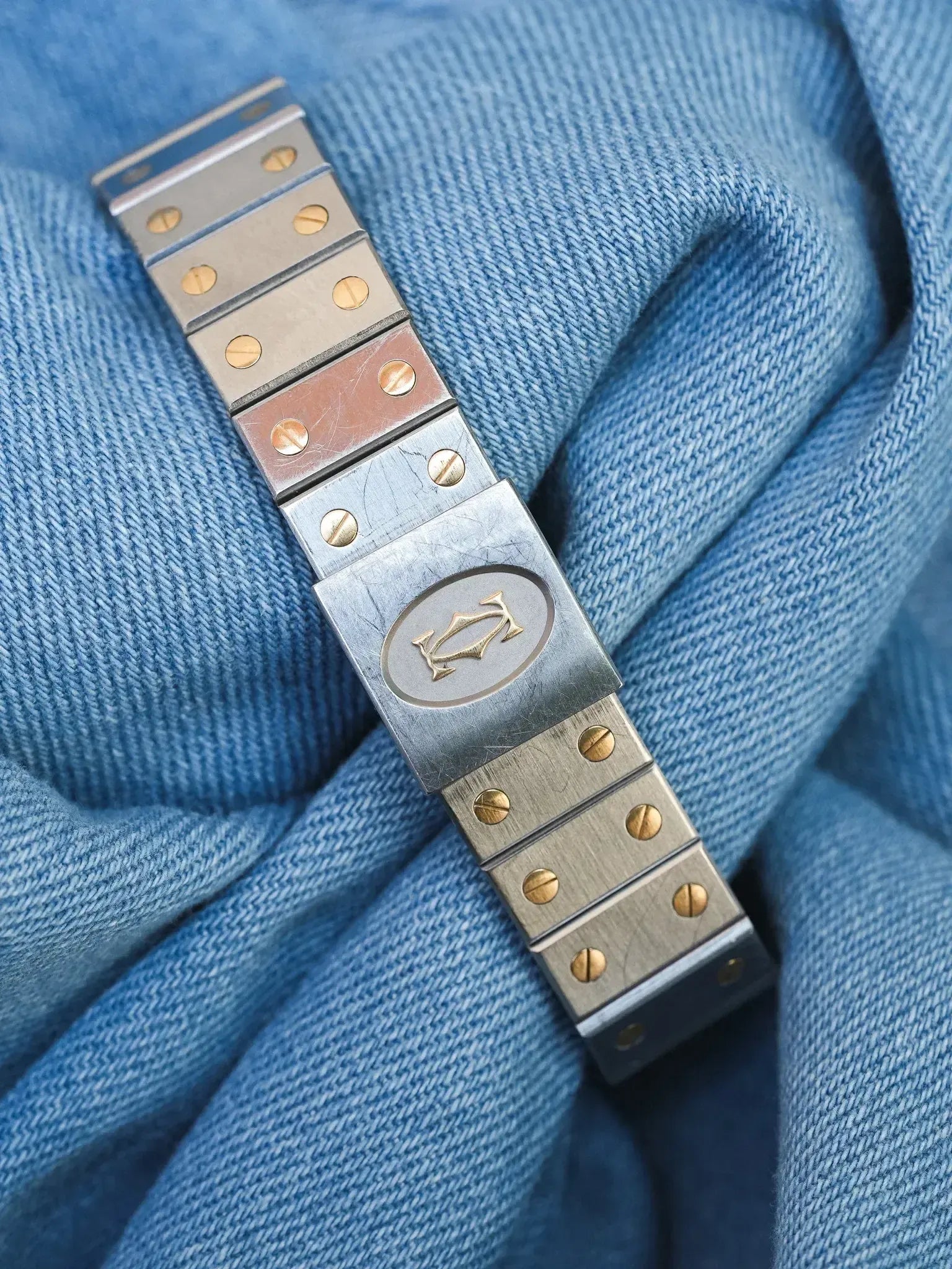 Cartier - Santos Octogonale 29mm Acier Or Quartz - Boite & Documentation - 1990s - Atelier Victor