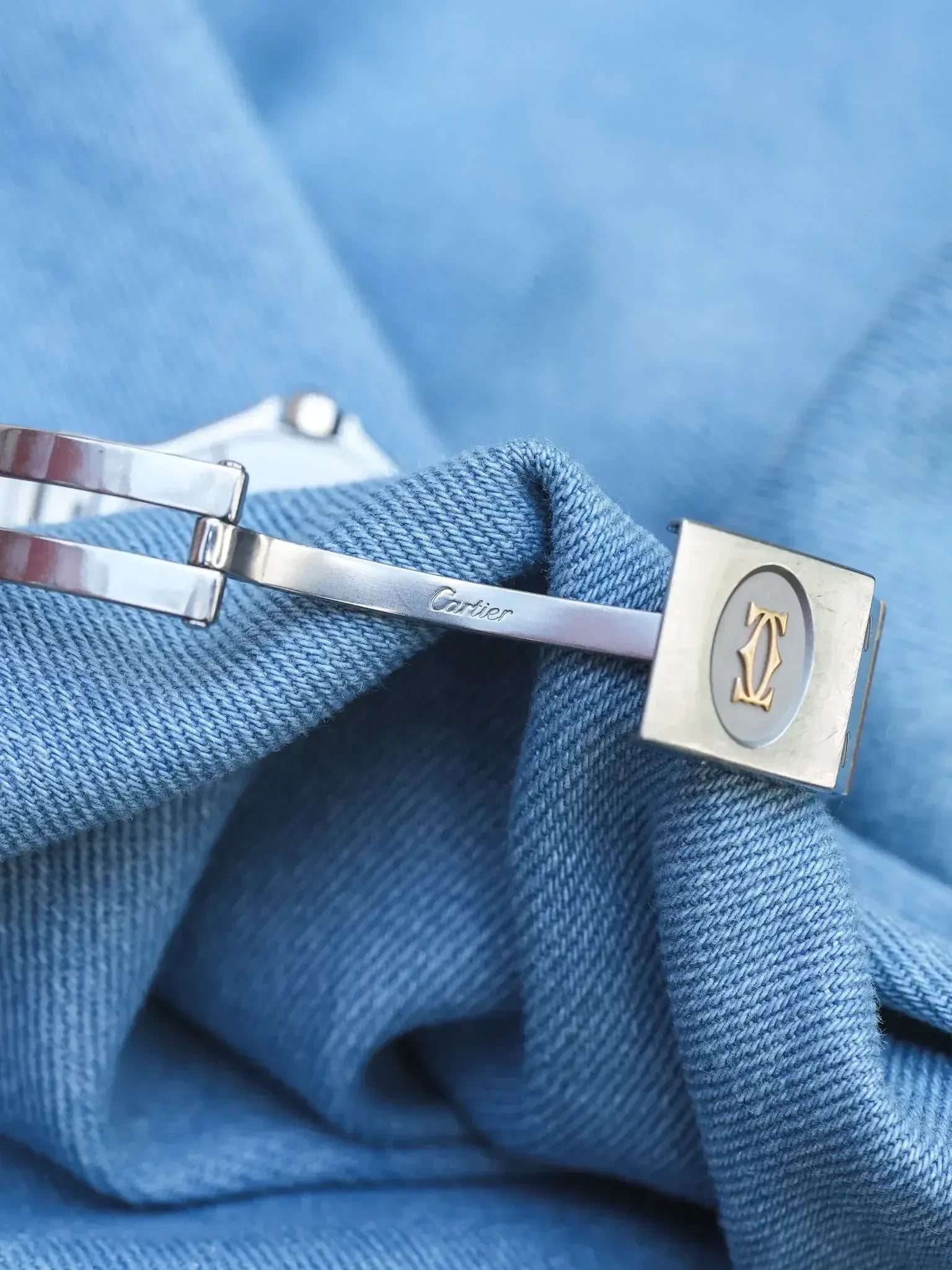 Cartier - Santos Octogonale 29mm Acier Or Quartz - Boite & Documentation - 1990s - Atelier Victor