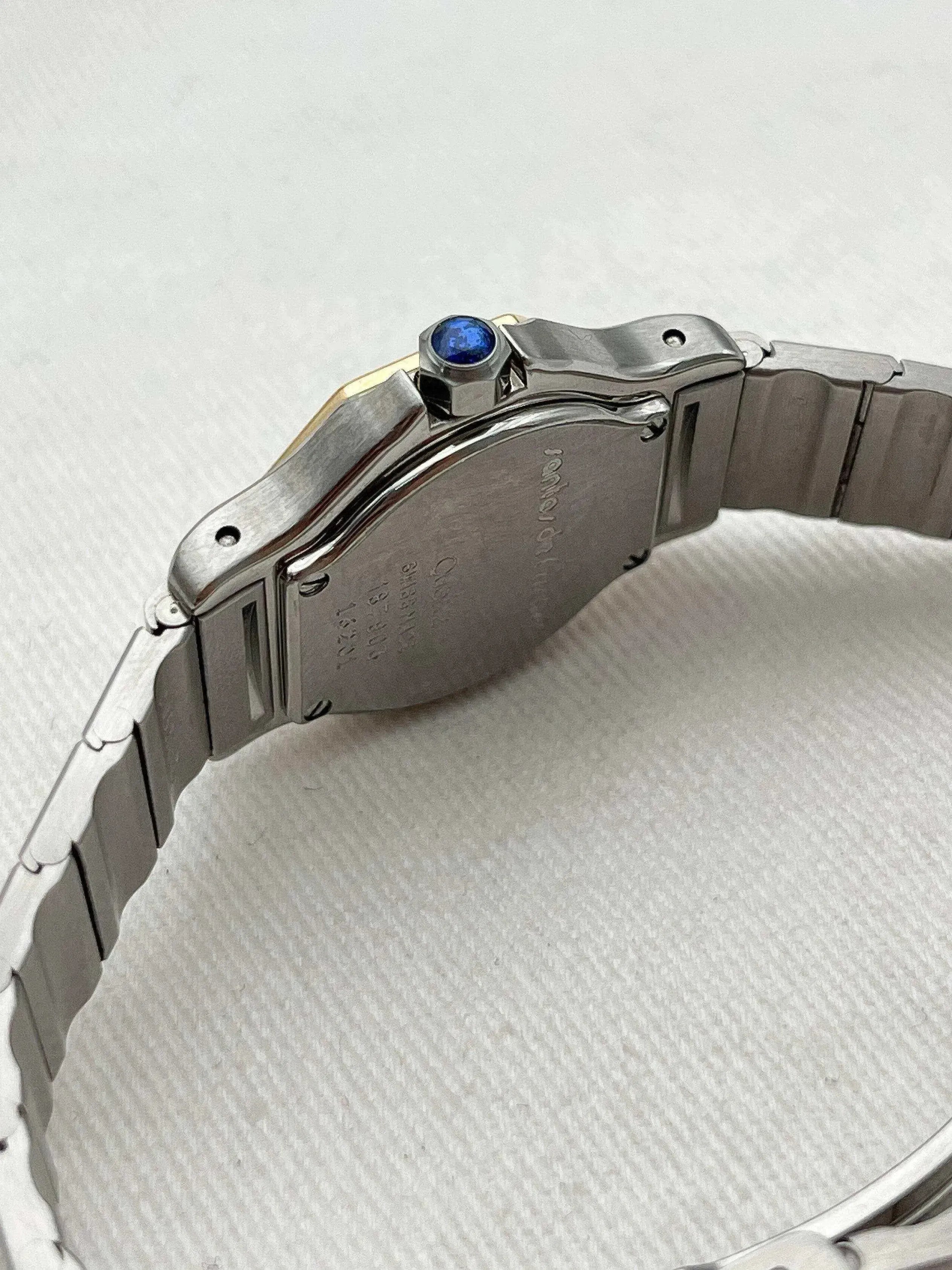 Cartier - SANTOS octogonale acier or 24mm 1879 - 1990s - Atelier Victor