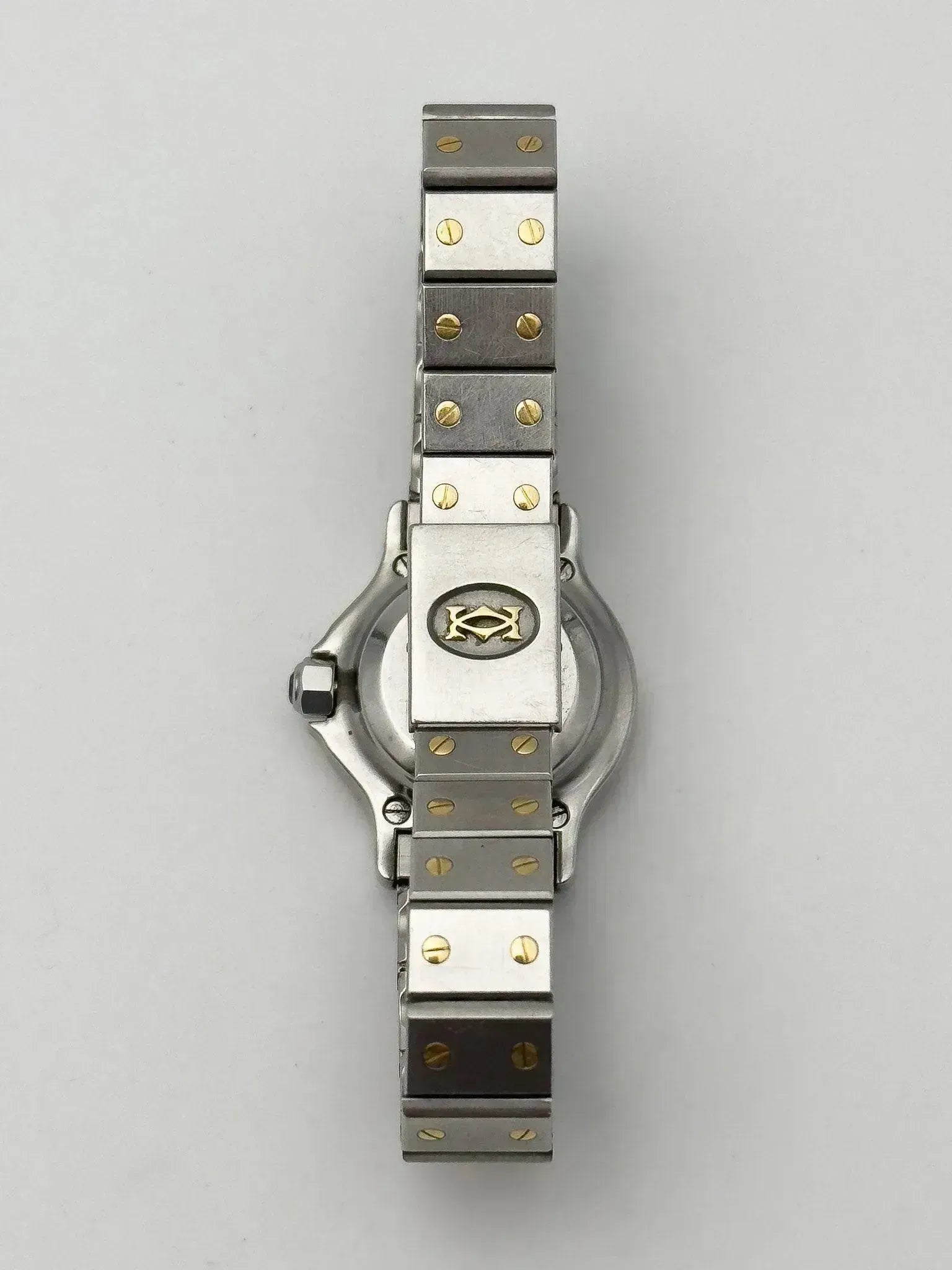 Cartier - Santos Octogonale Acier Or 24mm - 1980s - Atelier Victor