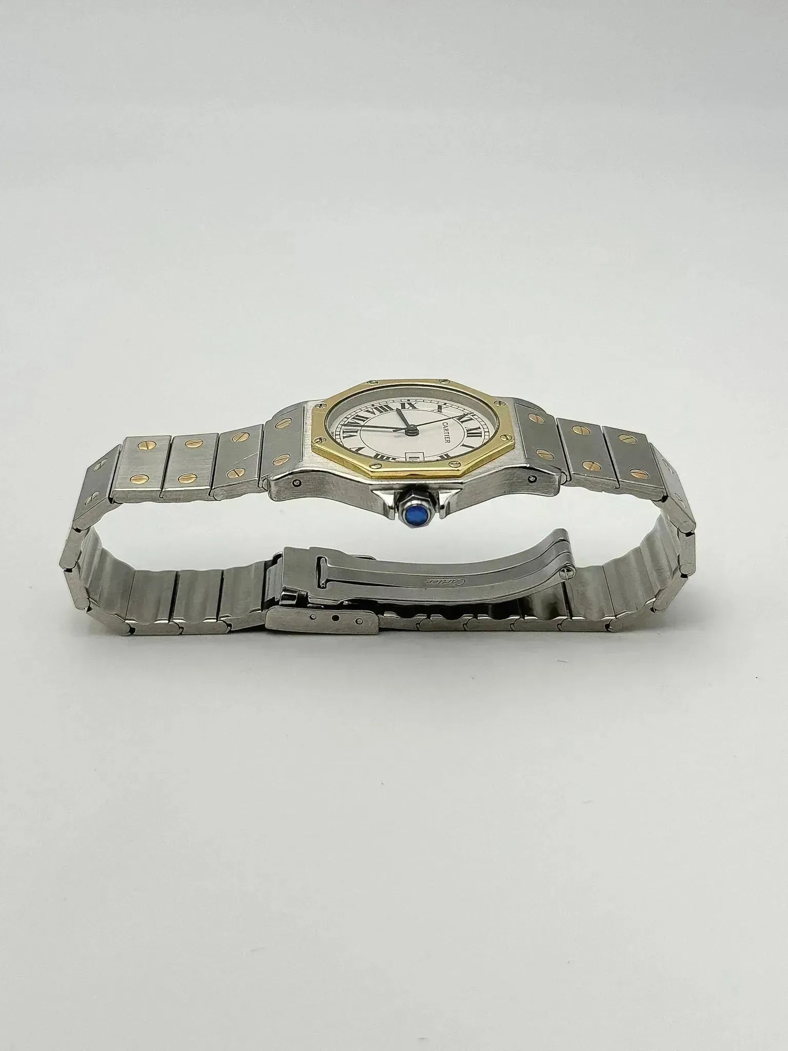 Cartier - Santos Octogonale Automatique acier or - 1990S - Atelier Victor