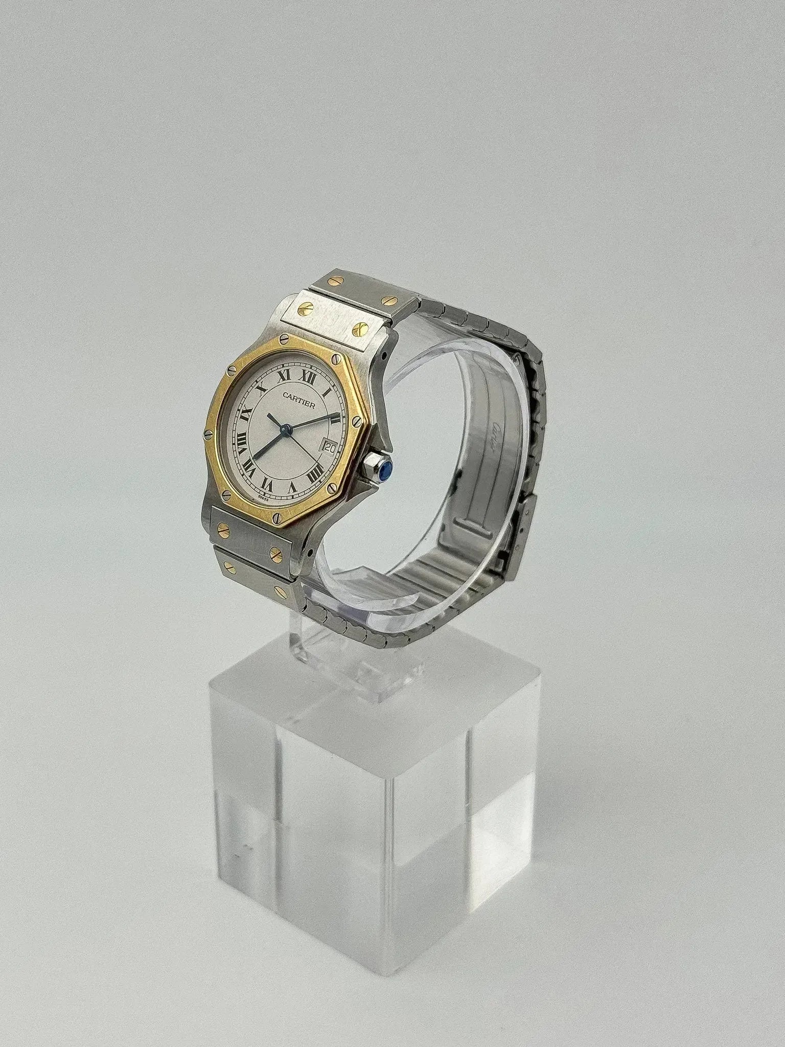 Cartier - SANTOS octogonale quartz large - 1990s - Atelier Victor
