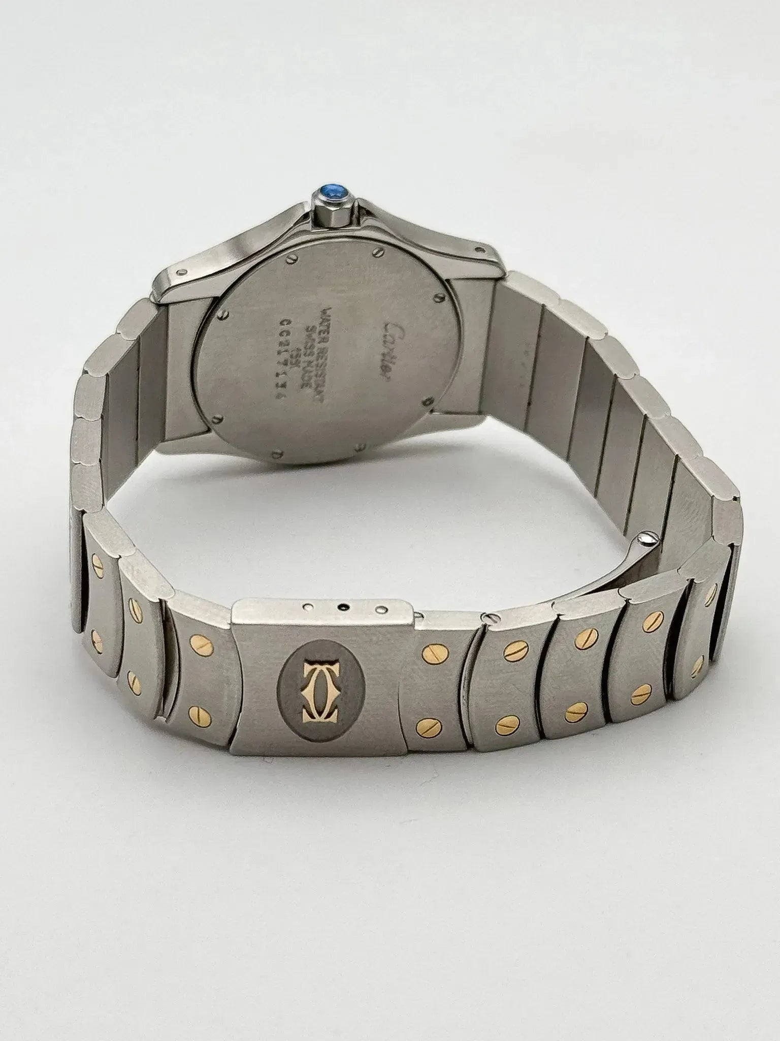 Cartier - Santos Ronde Acier Or 18k 30mm - 2000S - Atelier Victor