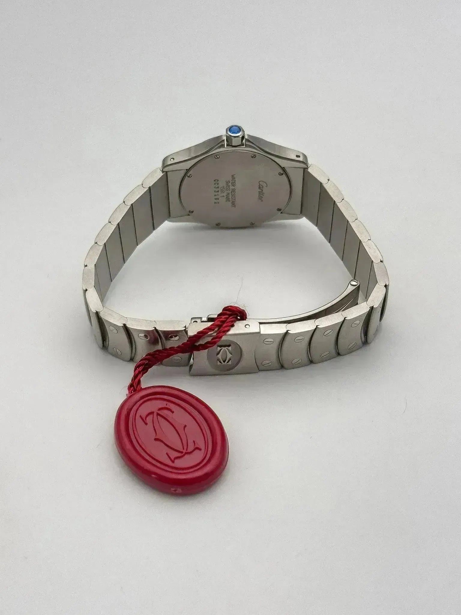 Cartier - Santos Ronde acier or - 2000s - Atelier Victor