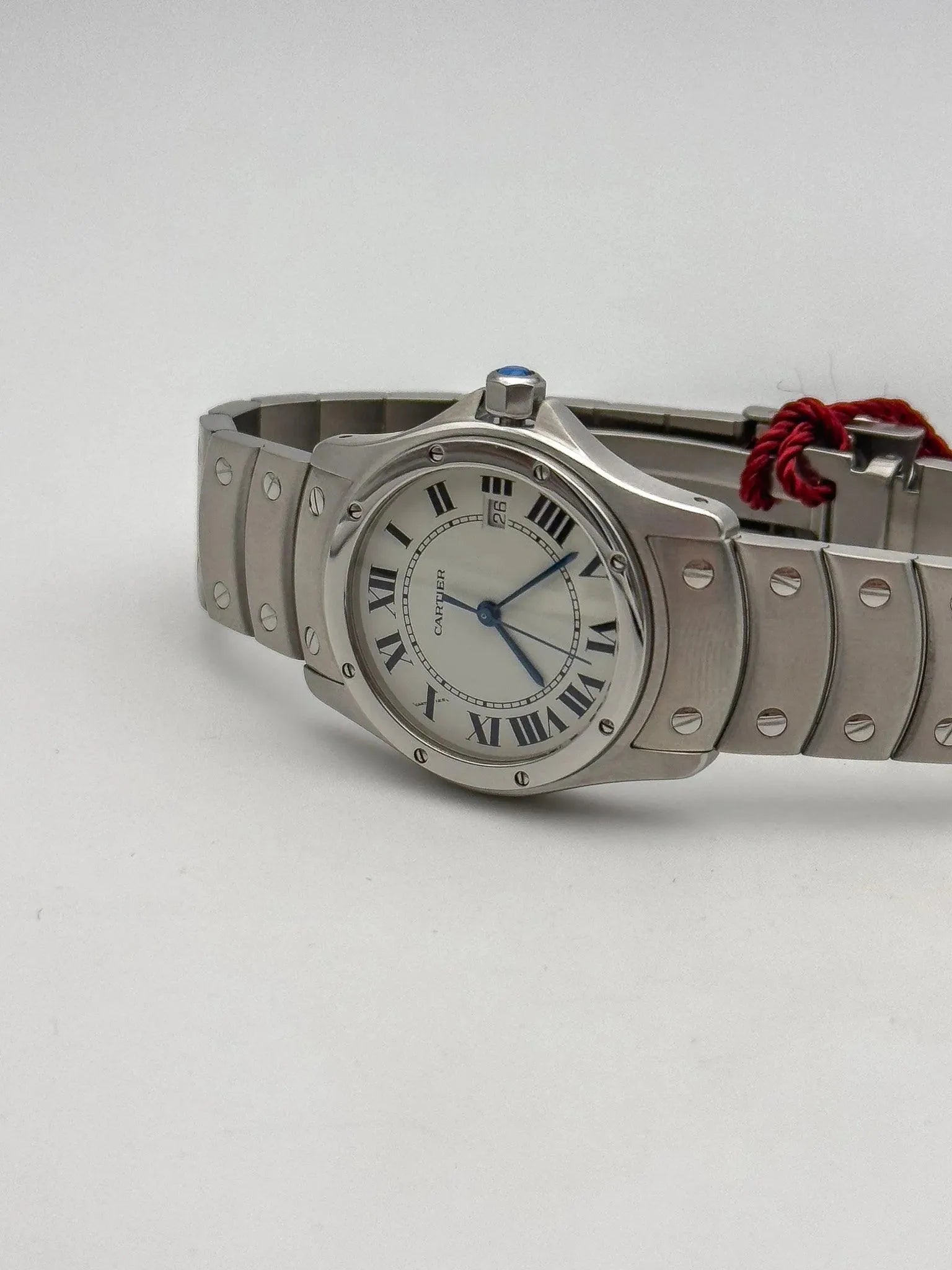 Cartier - Santos Ronde acier or - Atelier Victor Paris - Vintage Watch Shop Dubai