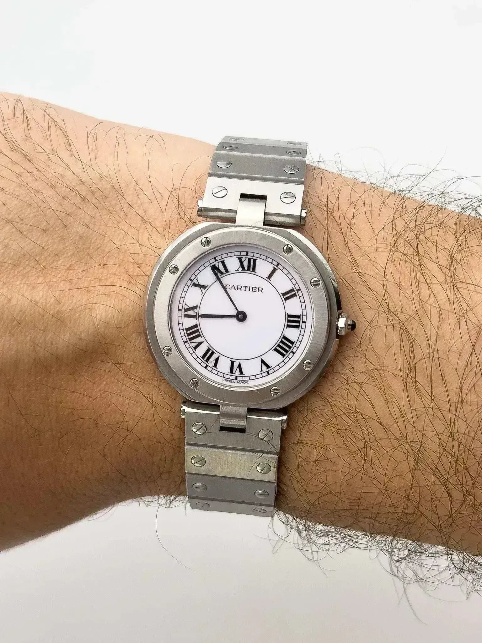 Cartier - Santos Vendome Acier Large - 1980s - Atelier Victor