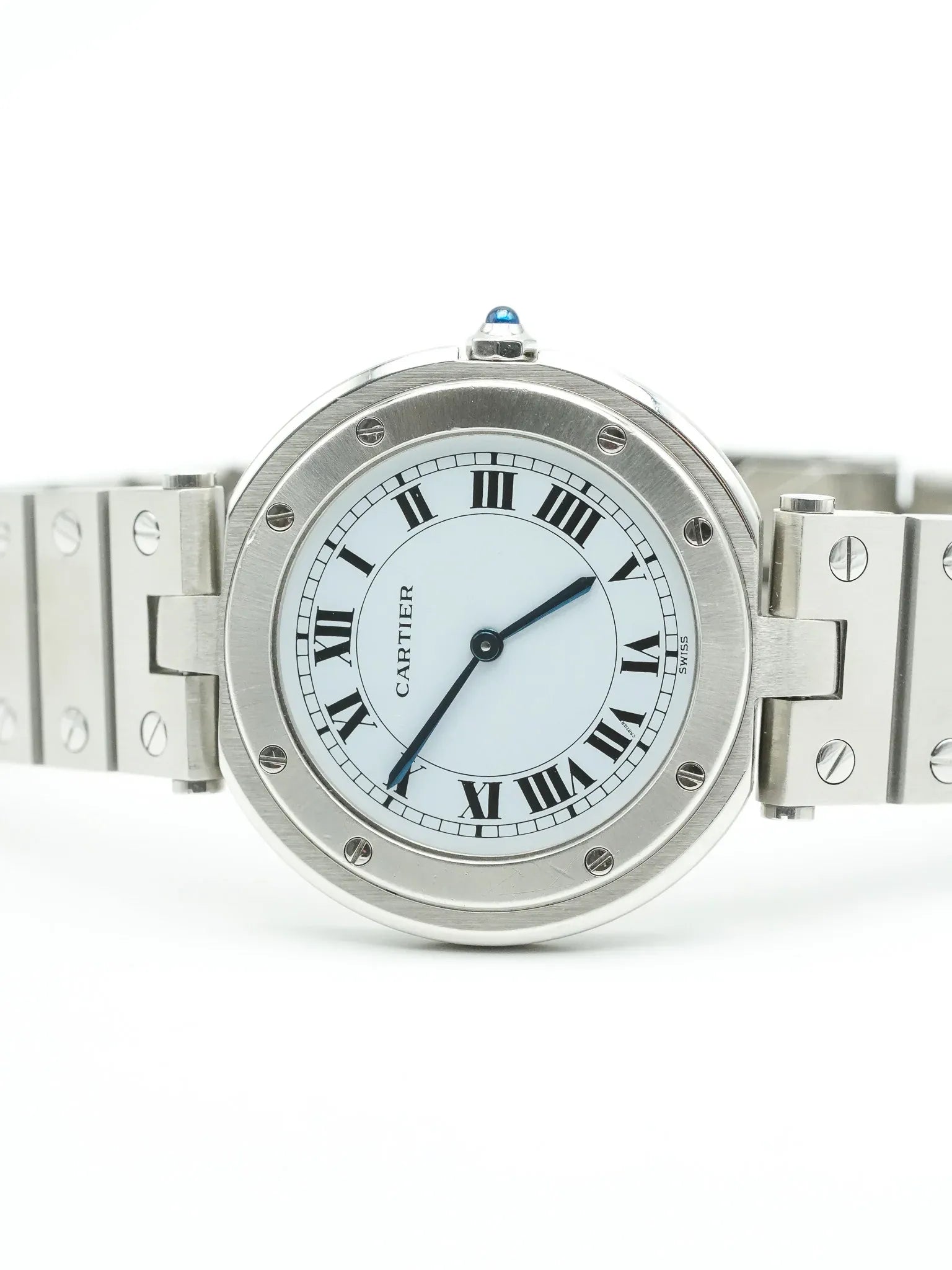 Cartier - Santos Vendome Ultra plate Acier - 1980s - Atelier Victor