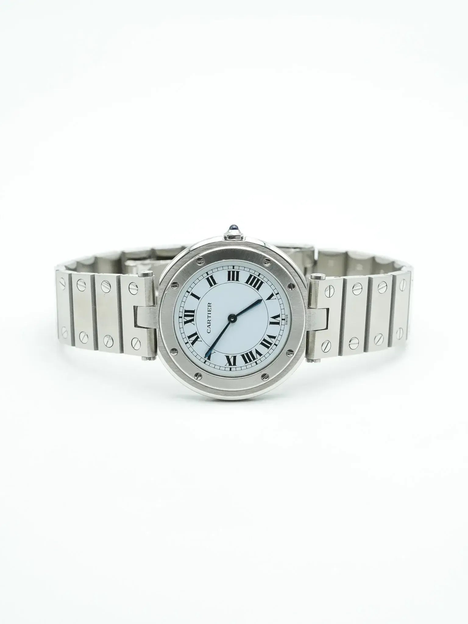 Cartier - Santos Vendome Ultra plate Acier - 1980s - Atelier Victor
