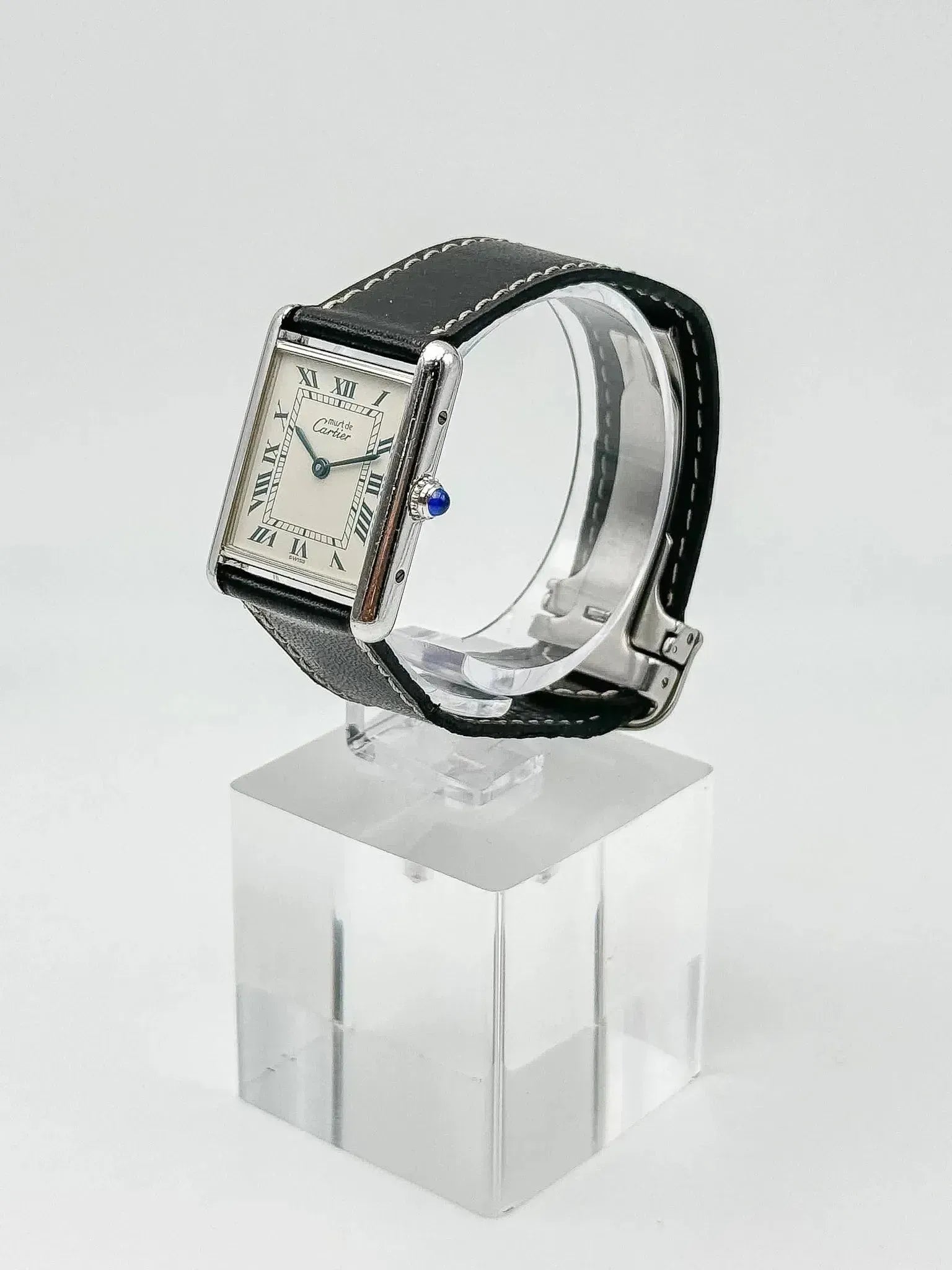 Cartier - Tank Must Argent massif LM - 1990s - Atelier Victor