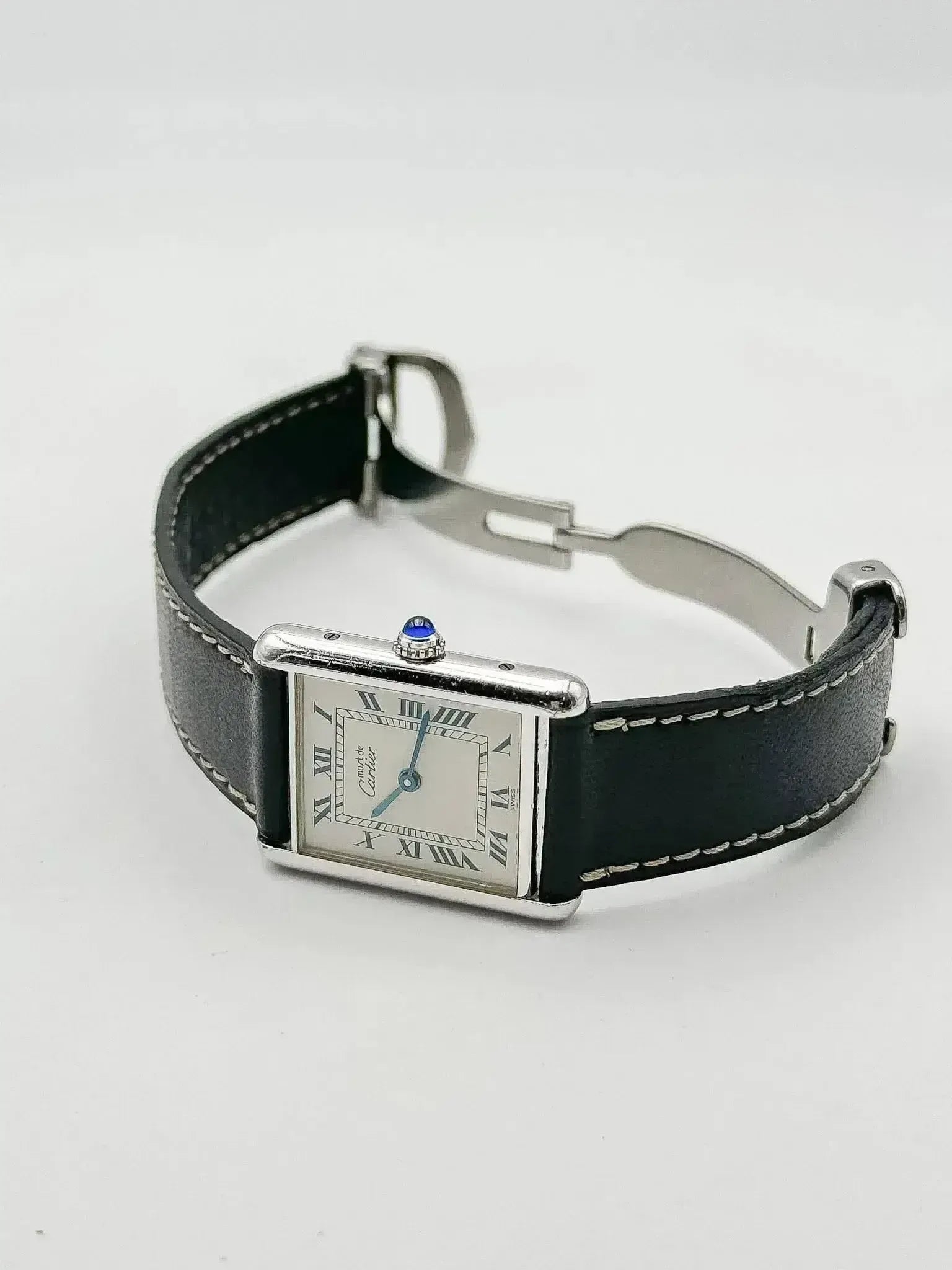 Cartier - Tank Must Argent massif LM - 1990s - Atelier Victor