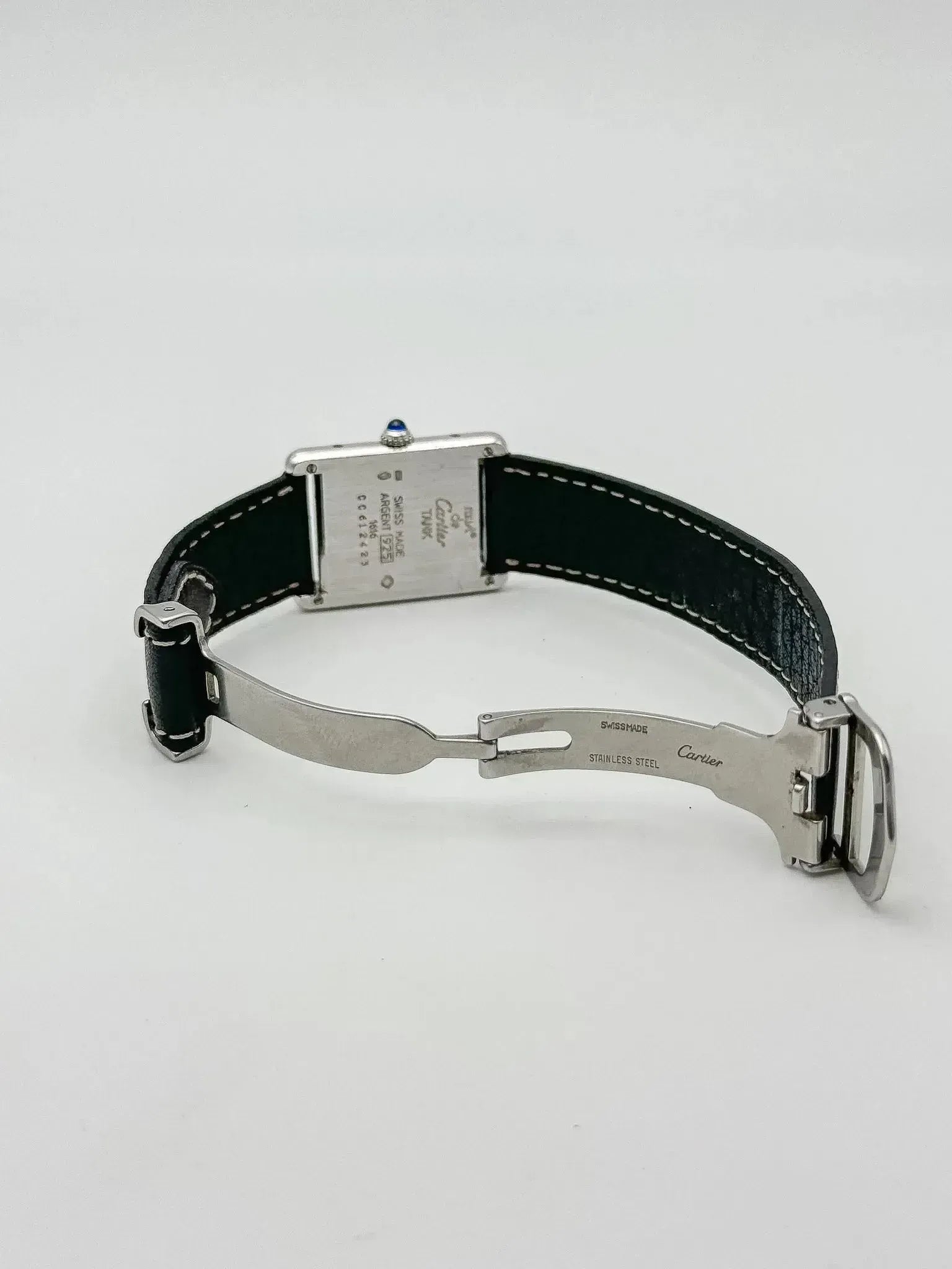 Cartier - Tank Must Argent massif LM - 1990s - Atelier Victor