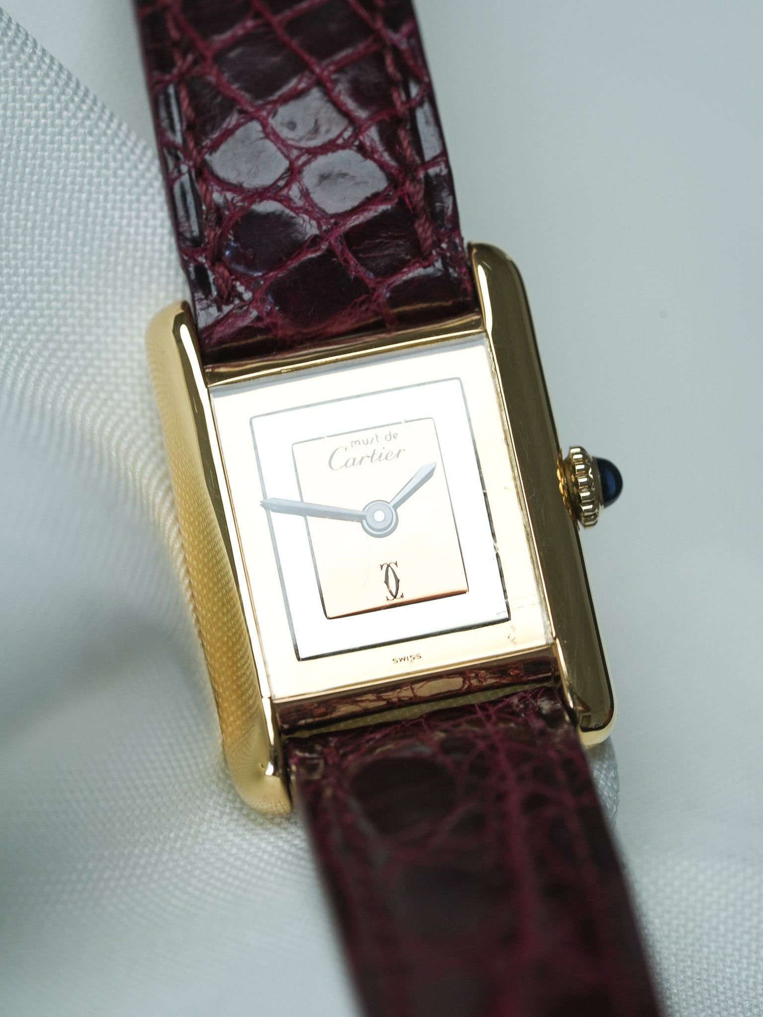 Cartier - Tank Must Quadrante Trinity Piccolo modello - 1980s