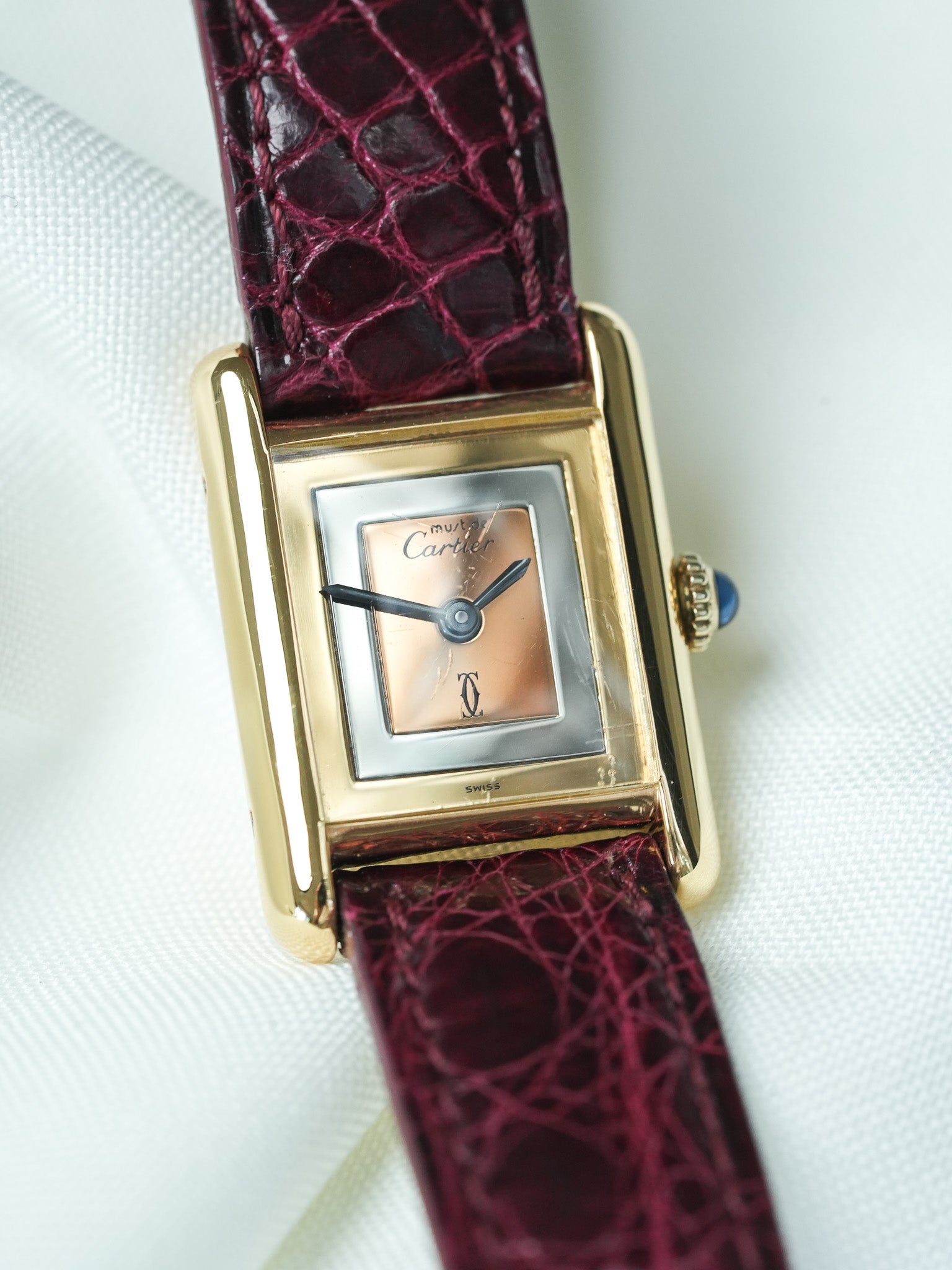 Cartier - Tank Must Quadrante Trinity Piccolo modello - 1980s