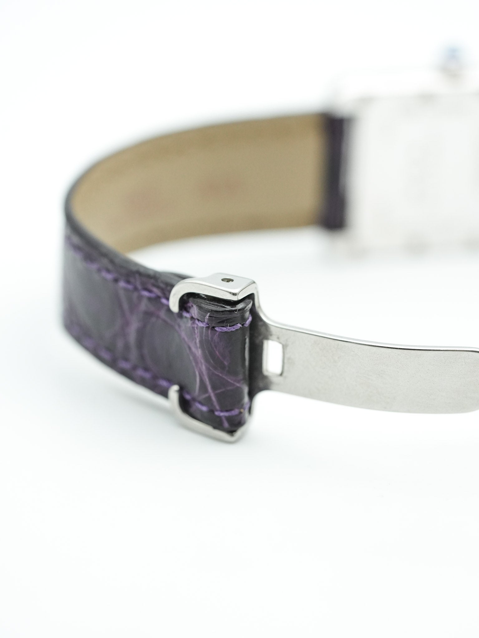 Cartier - Tank Must SM Argent massif avec boucle déployante - 1990s - Atelier Victor Paris - Vintage Watch Shop Dubai