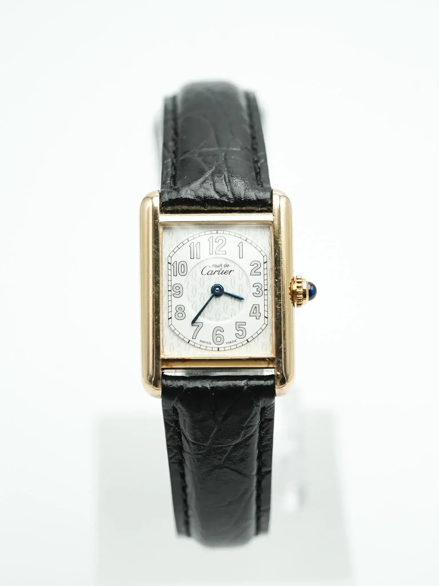Cartier - Tank Must SM Vermeil Cadran Chiffre Arabes - 1990s - Atelier Victor
