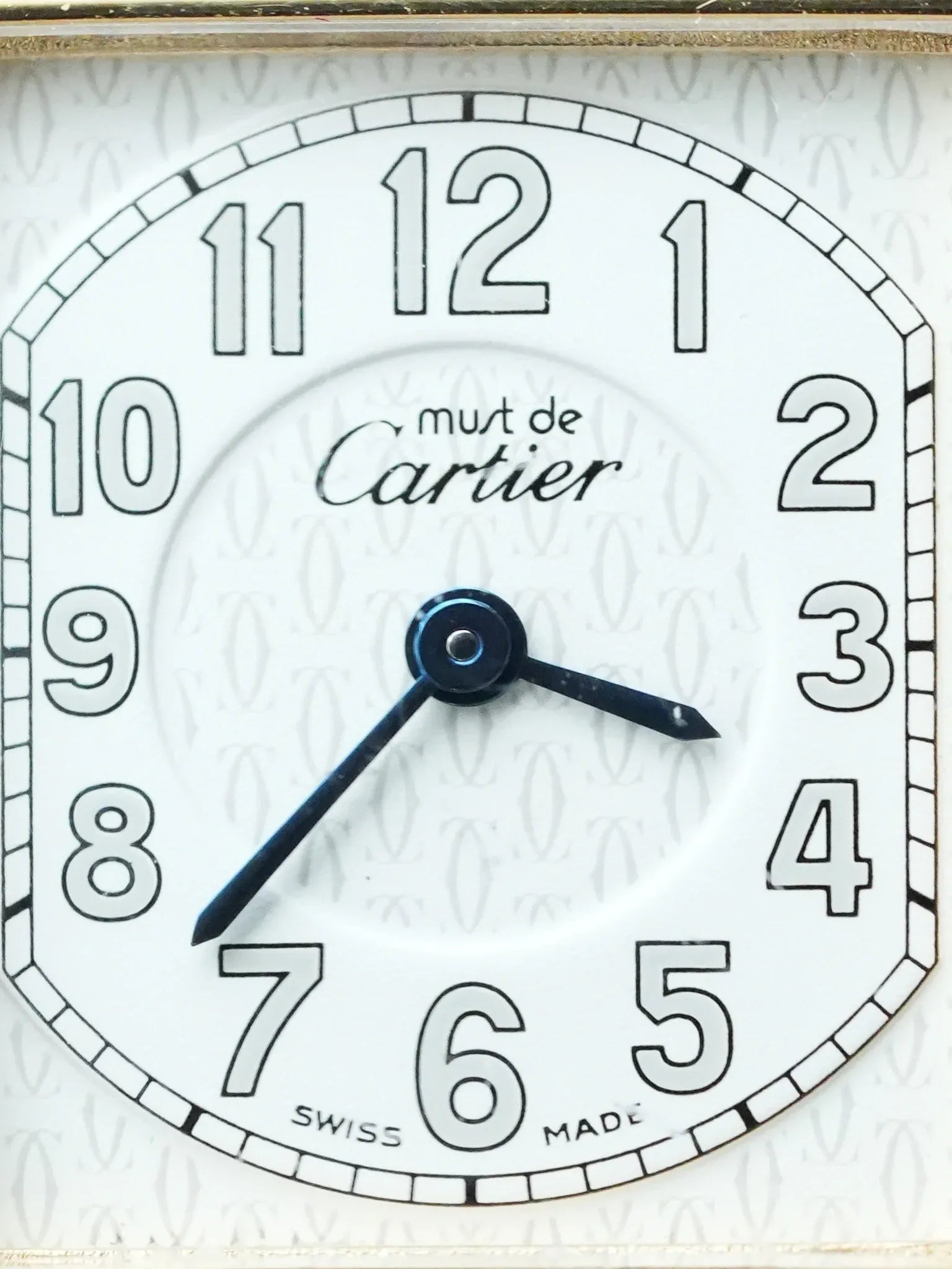 Cartier - Tank Must SM Vermeil Cadran Chiffre Arabes - 1990s - Atelier Victor - Vintage Shop