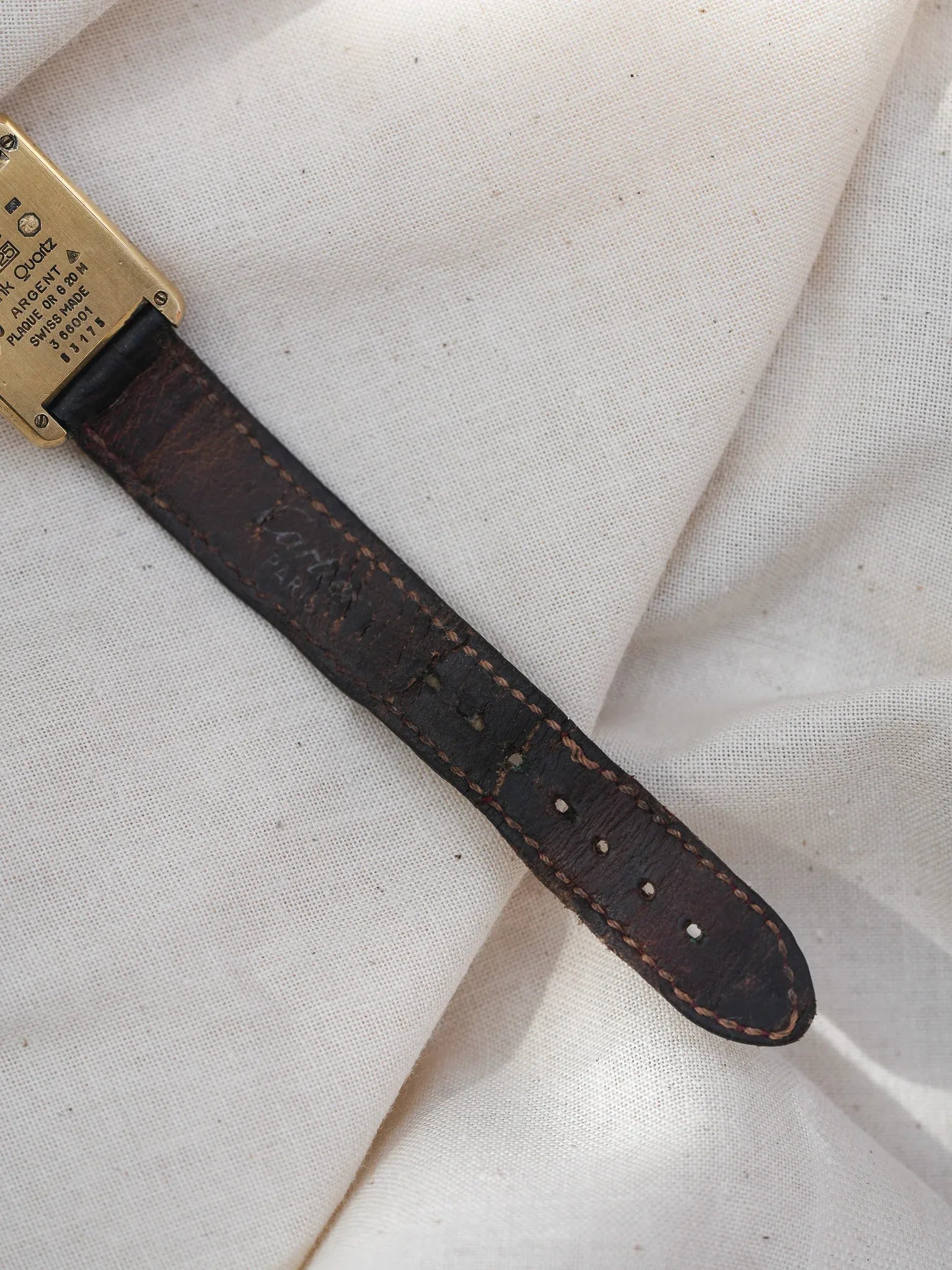 Cartier - Tank Must Trinity Petit modèle quartz - 1980s - Atelier Victor