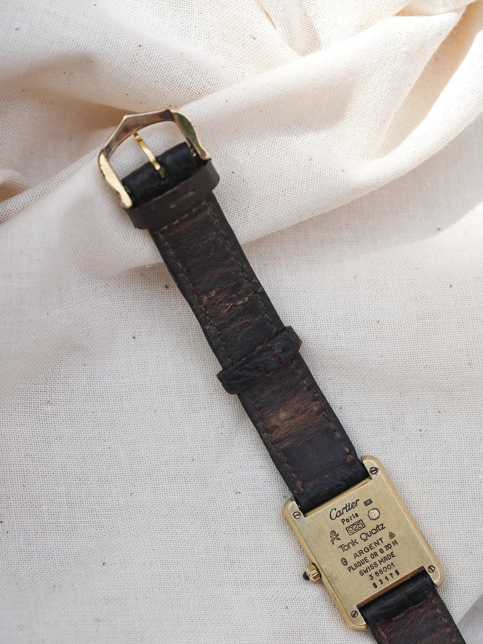 Cartier - Tank Must Trinity Petit modèle quartz - 1980s - Atelier Victor