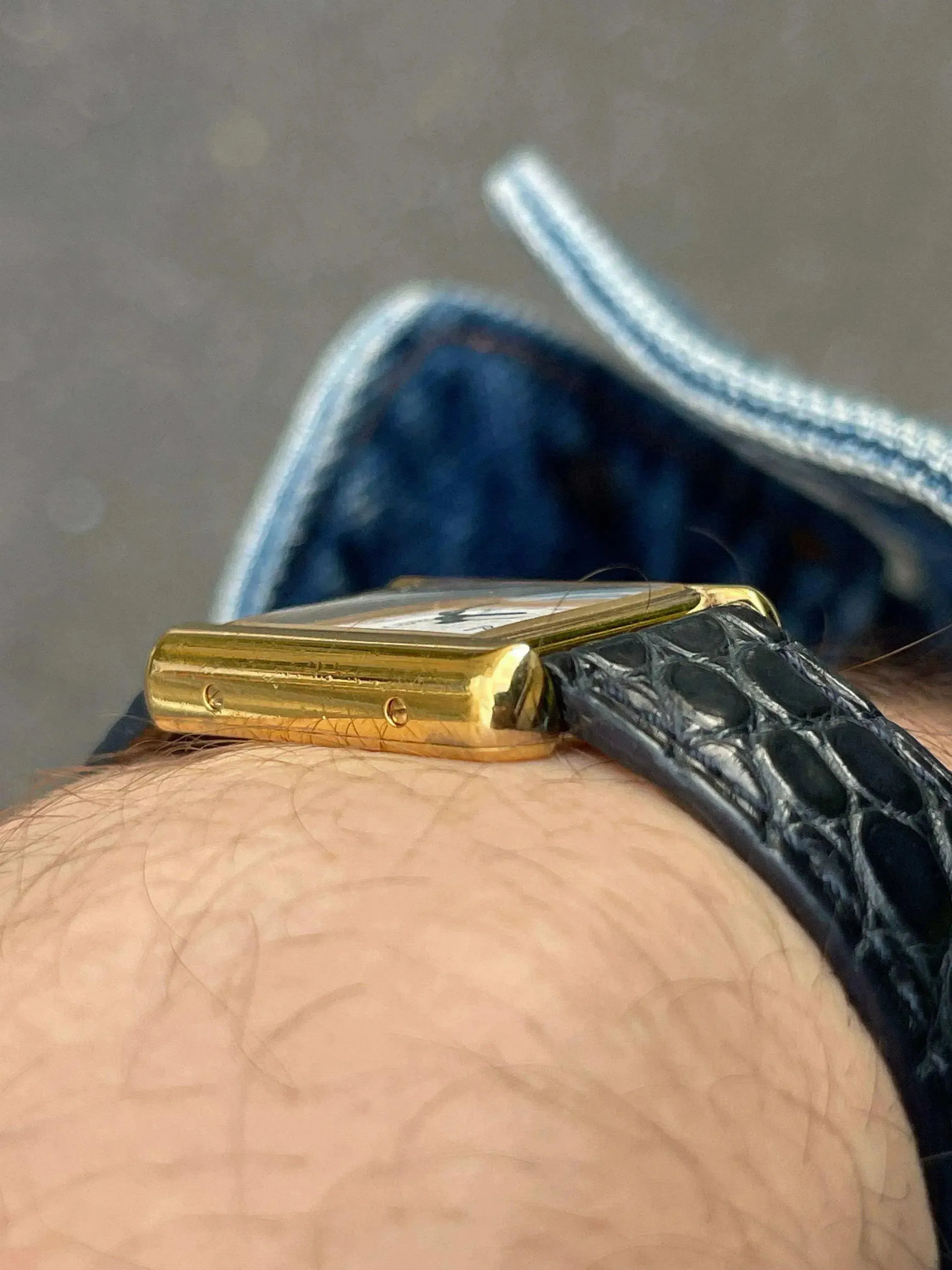 Cartier - Tank Must Vermeil Chiffre arabes - 1990s - Atelier Victor