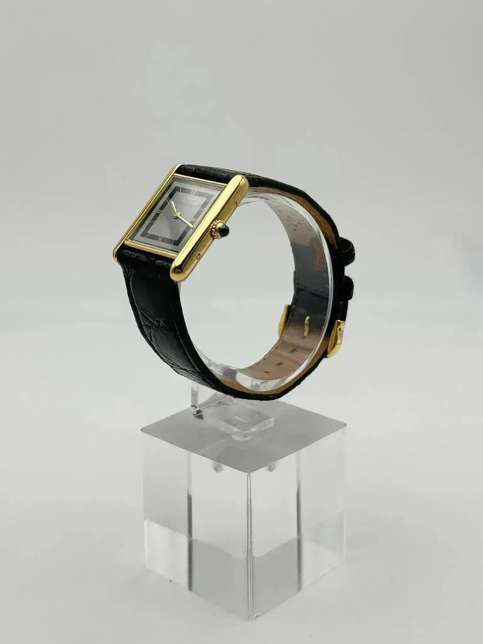 Cartier - Tank Must Vermeil Gris - 1980s - Atelier Victor
