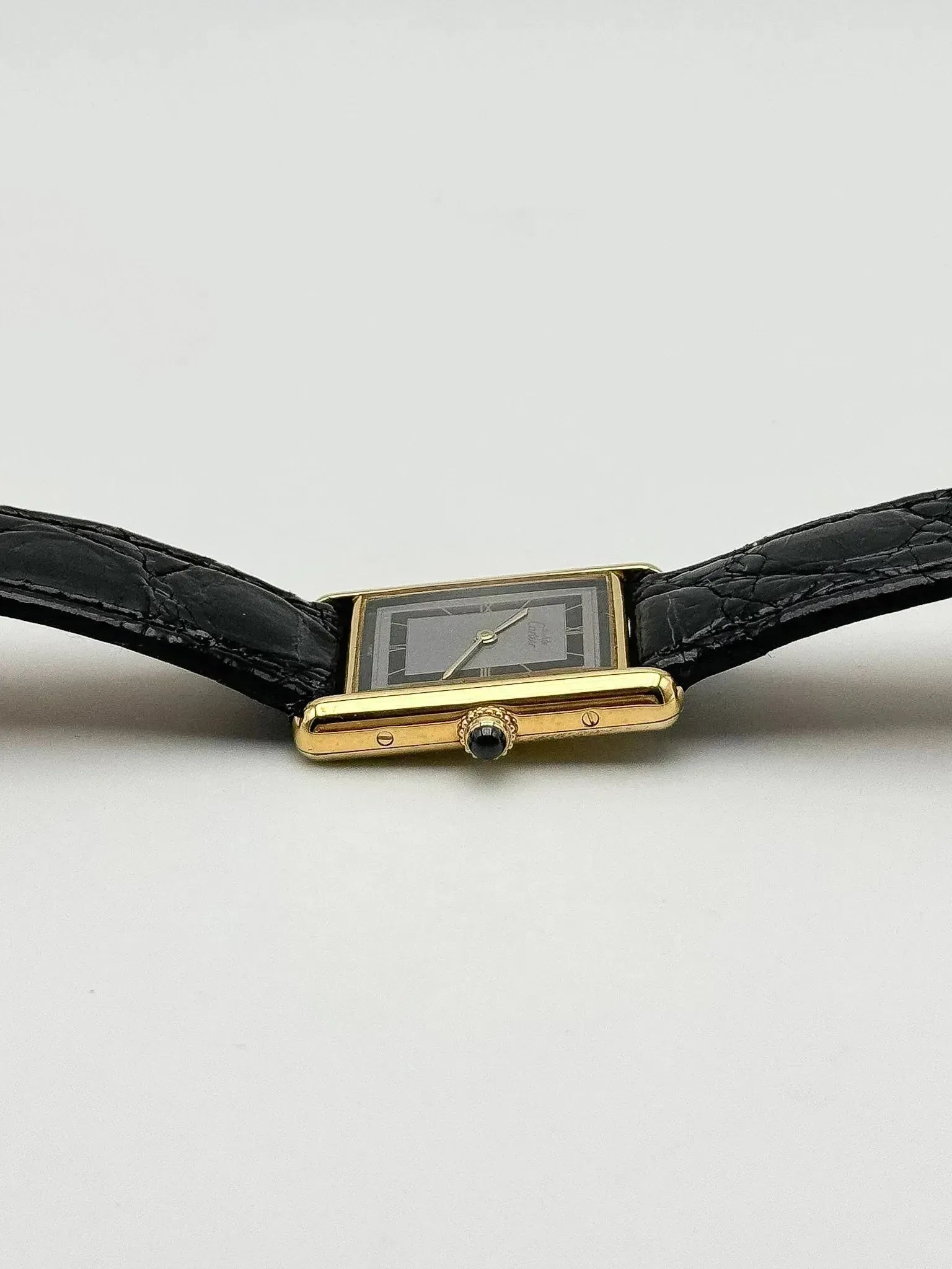 Cartier - Tank Must Vermeil Gris - 1980s - Atelier Victor