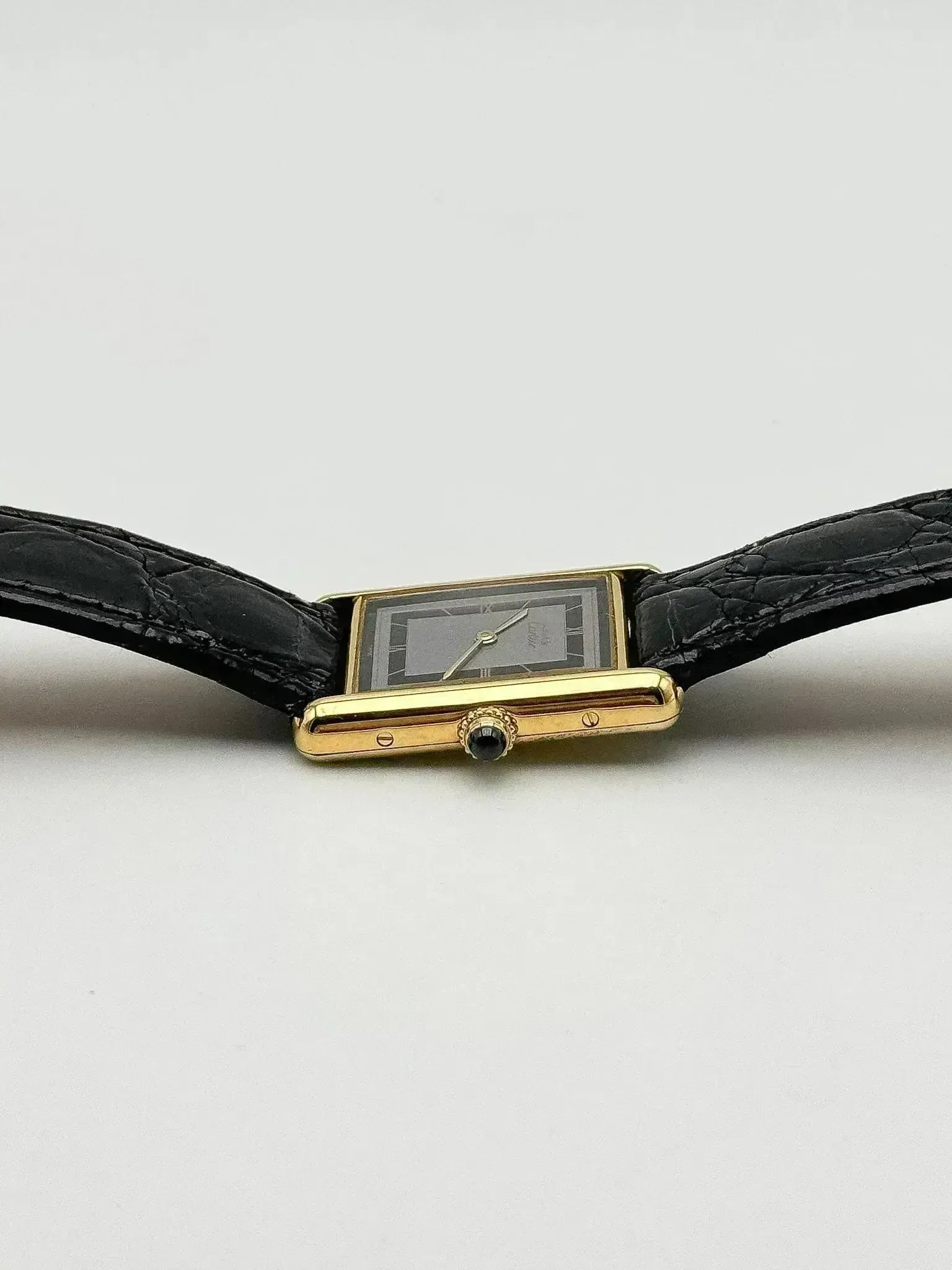 Cartier - Tank Must Vermeil Gris - 1980s - Atelier Victor