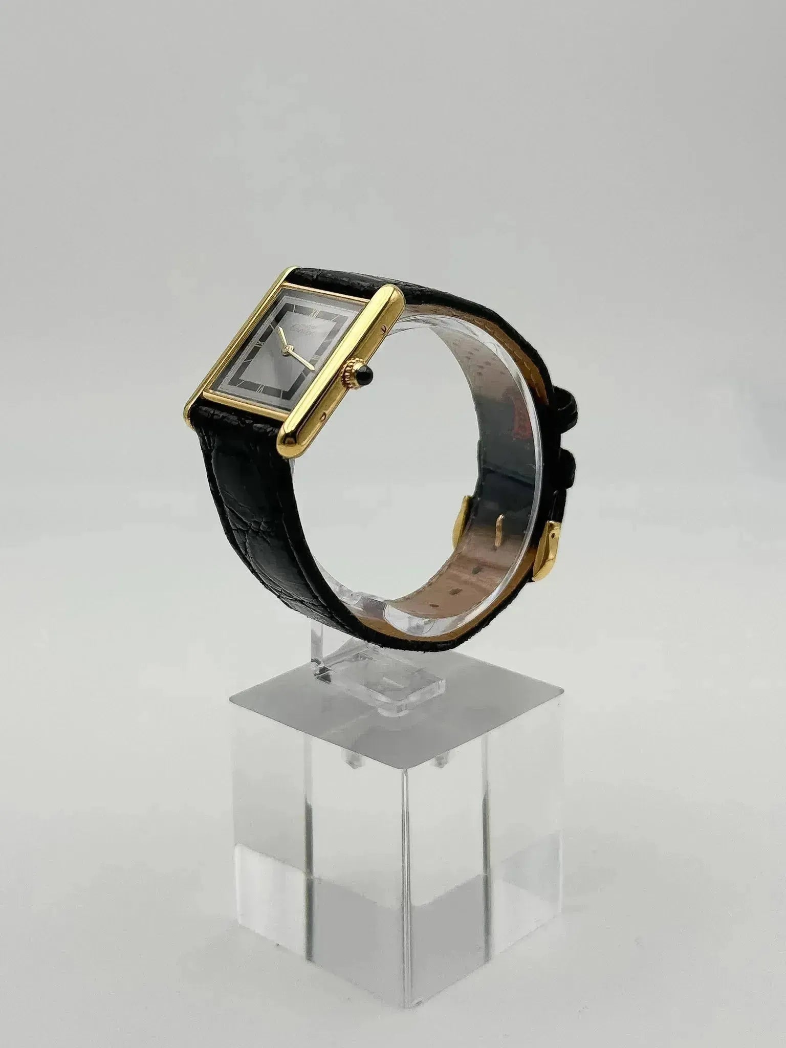 Cartier - Tank Must Vermeil Gris - 1980s - Atelier Victor Paris - Vintage Watch Shop Dubai