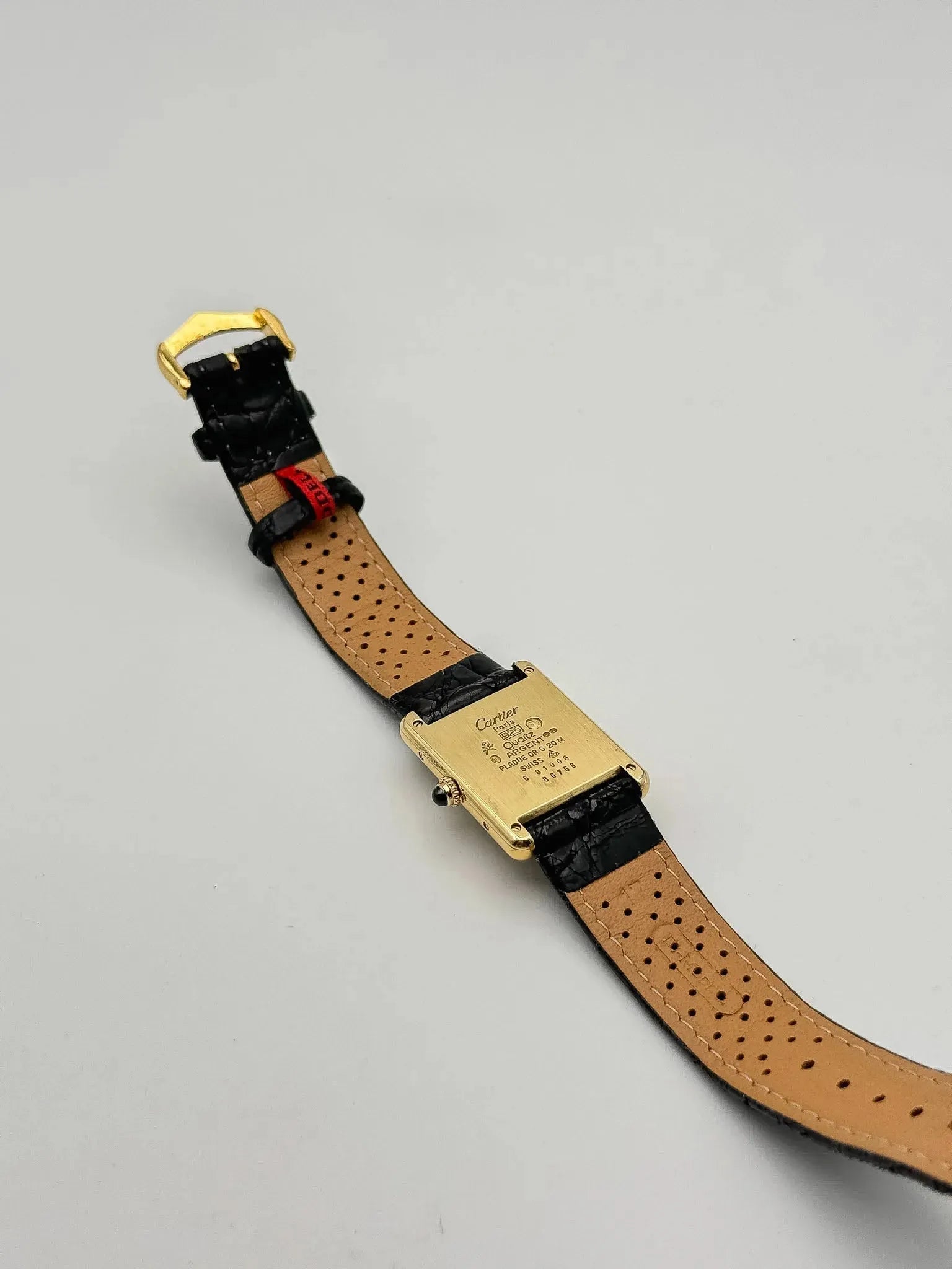 Cartier - Tank Must Vermeil Gris - 1980s - Atelier Victor Paris - Vintage Watch Shop Dubai