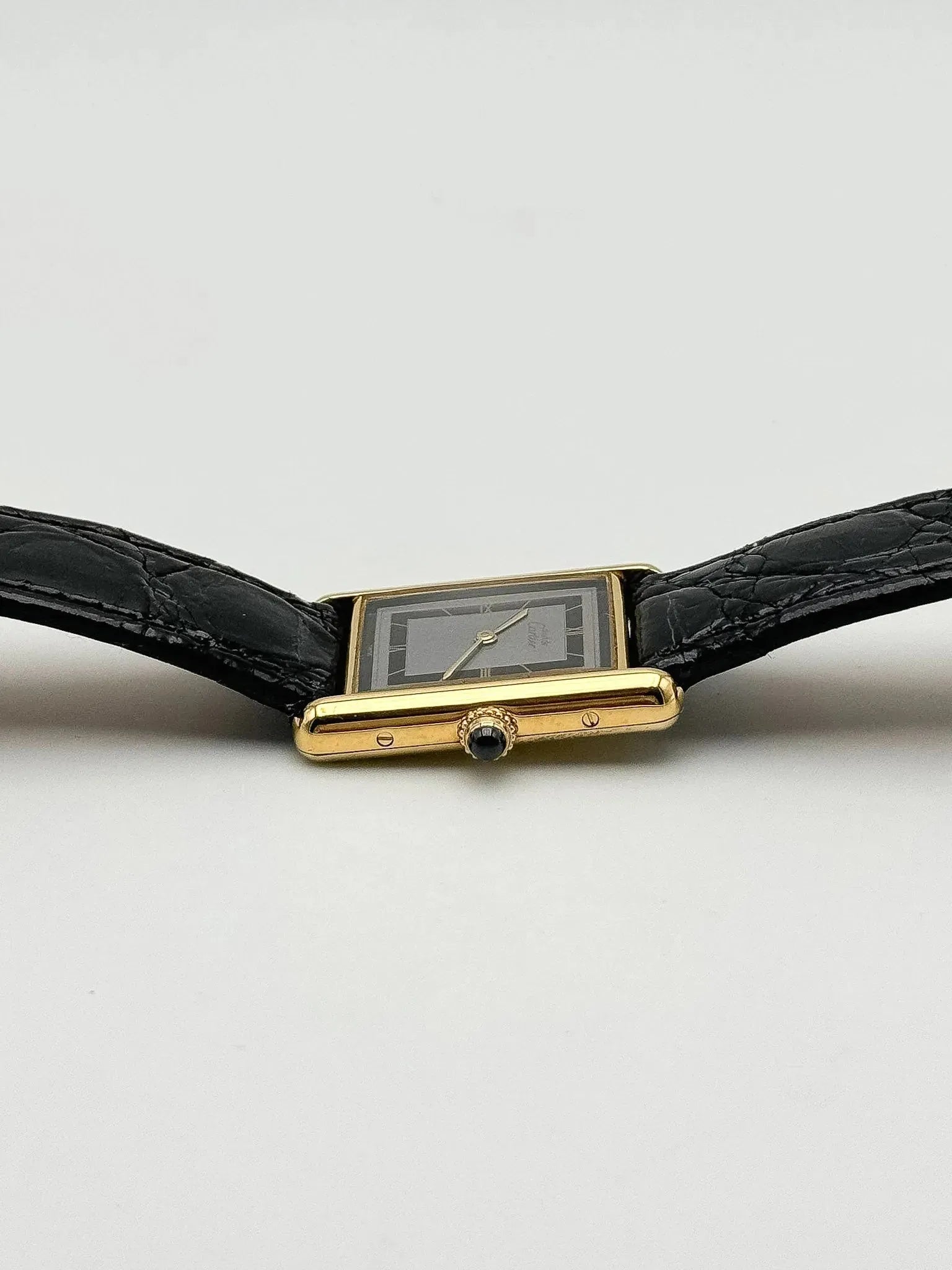 Cartier - Tank Must Vermeil Gris - 1980s - Atelier Victor - Vintage Shop