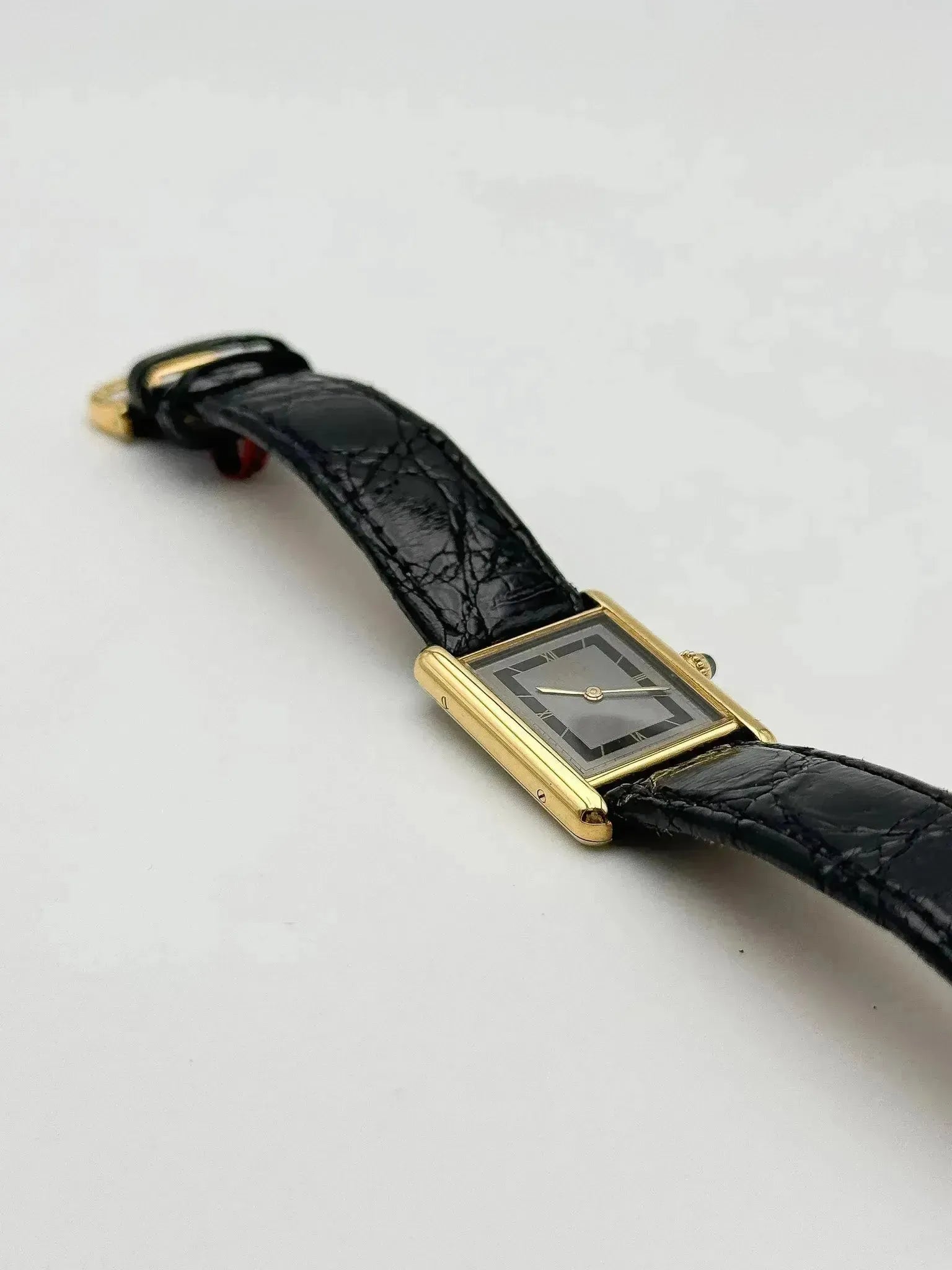 Cartier - Tank Must Vermeil Gris - 1980s - Atelier Victor - Vintage Shop