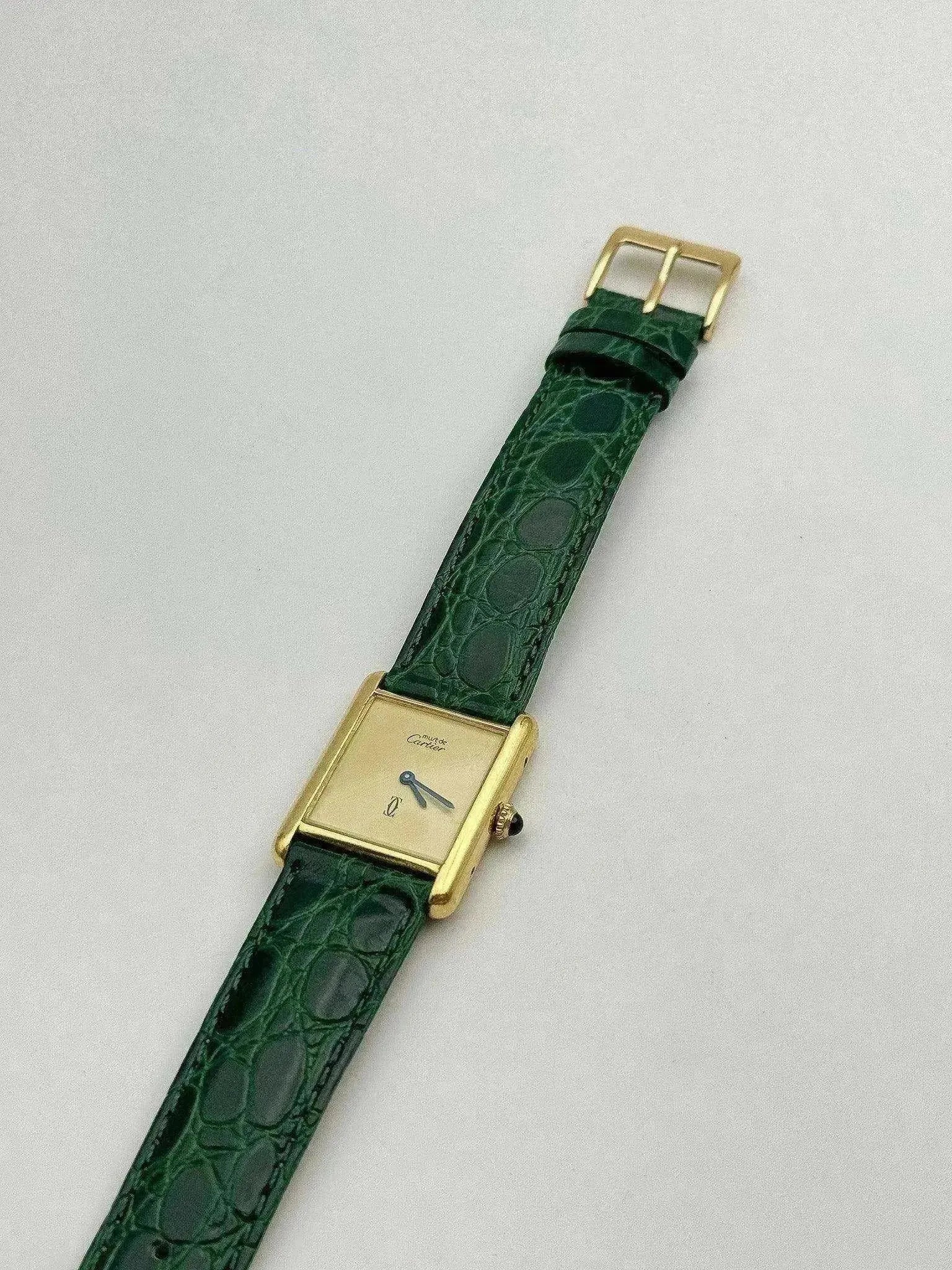 Cartier - Tank Must Vermeil Lemon - 1980s - Atelier Victor