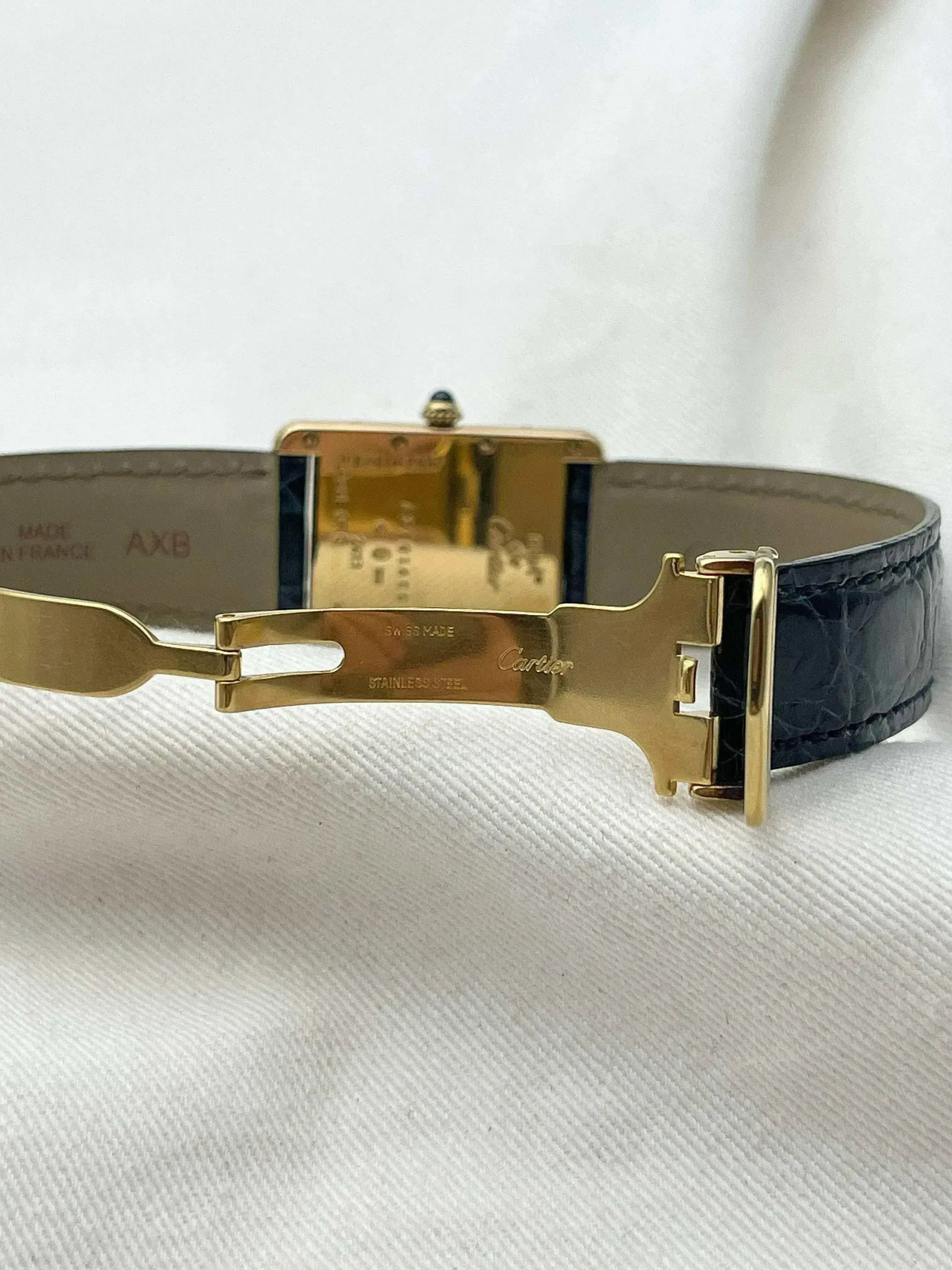 Cartier - Tank Must XL Vermeil Boucle Déployante - 1990S - Atelier Victor