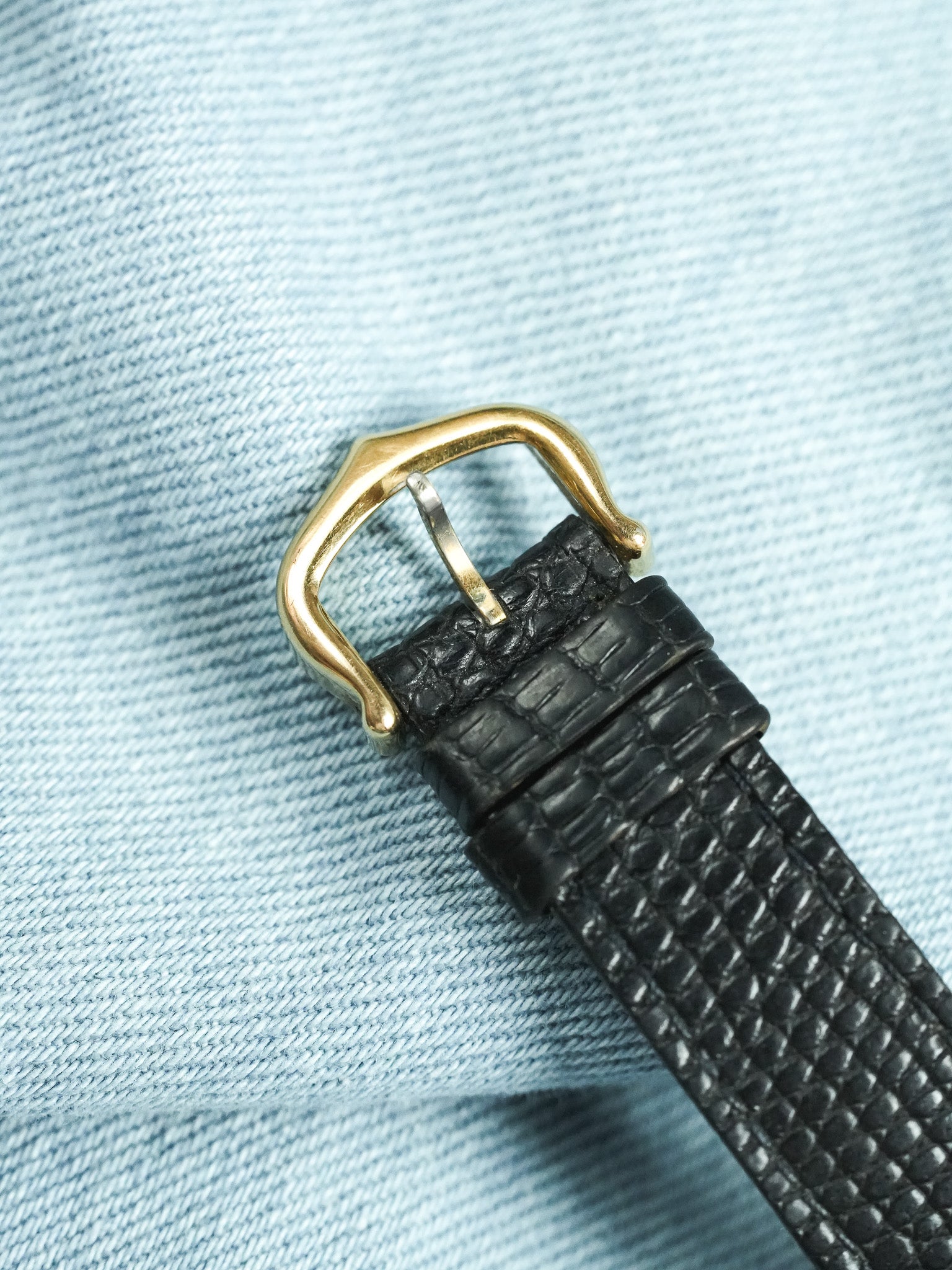 Cartier - Tank SM Must Vermeil Lapis Lazuli - 1980s - Atelier Victor - Vintage Shop