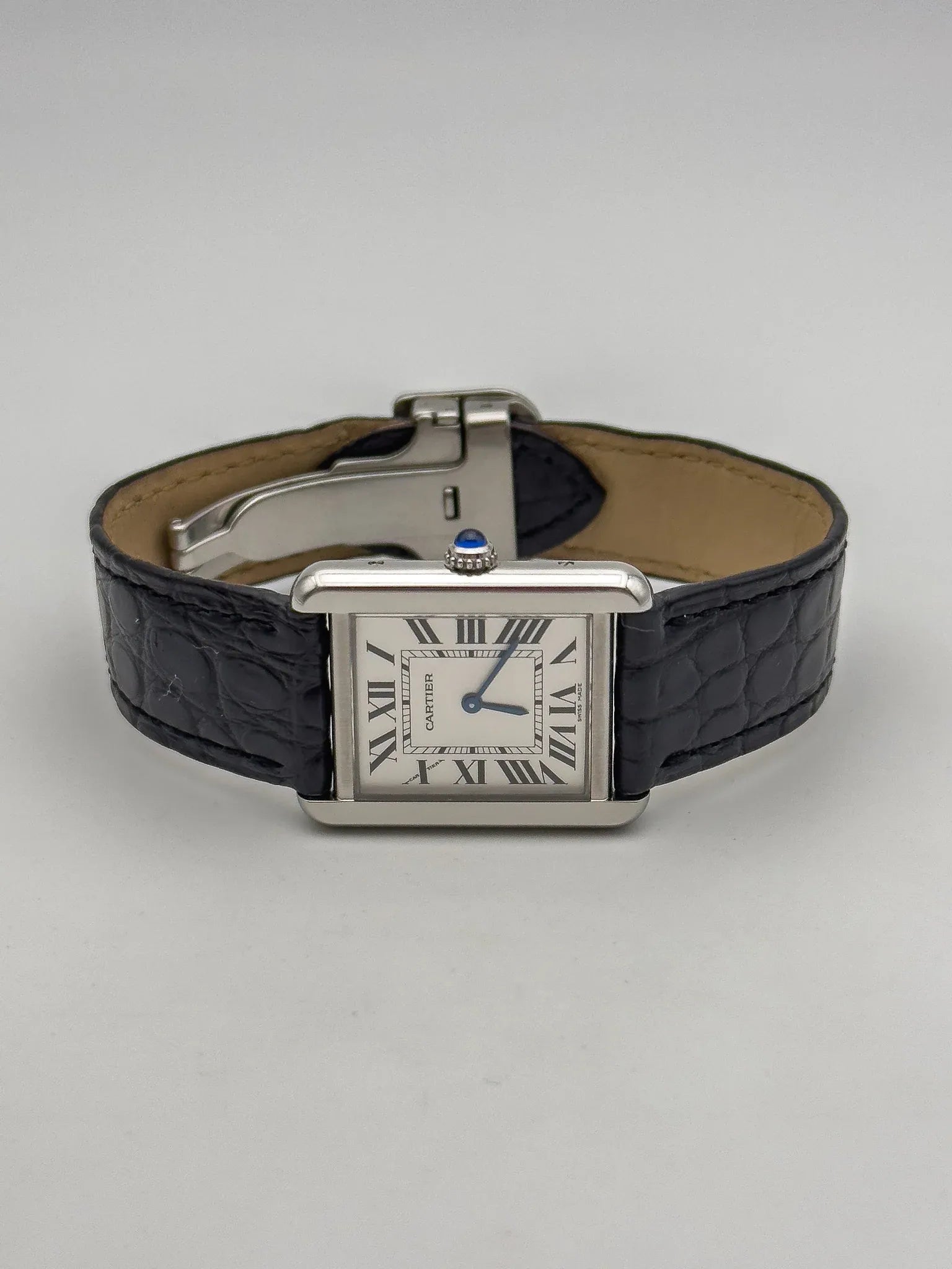 Cartier - Tank Solo 2716 acier - 2000s - Atelier Victor - Vintage Shop