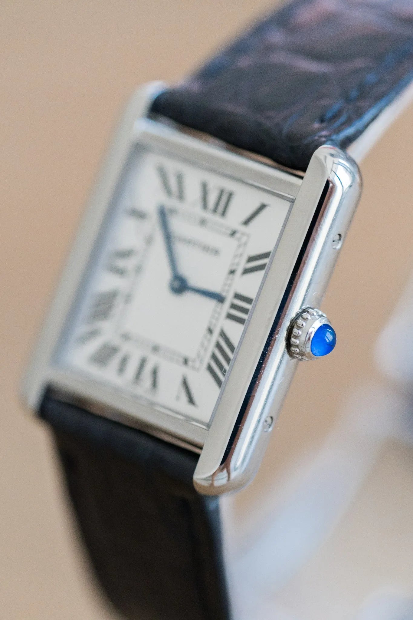 Cartier - Tank Solo 2716 acier - 2000s - Atelier Victor - Vintage Shop