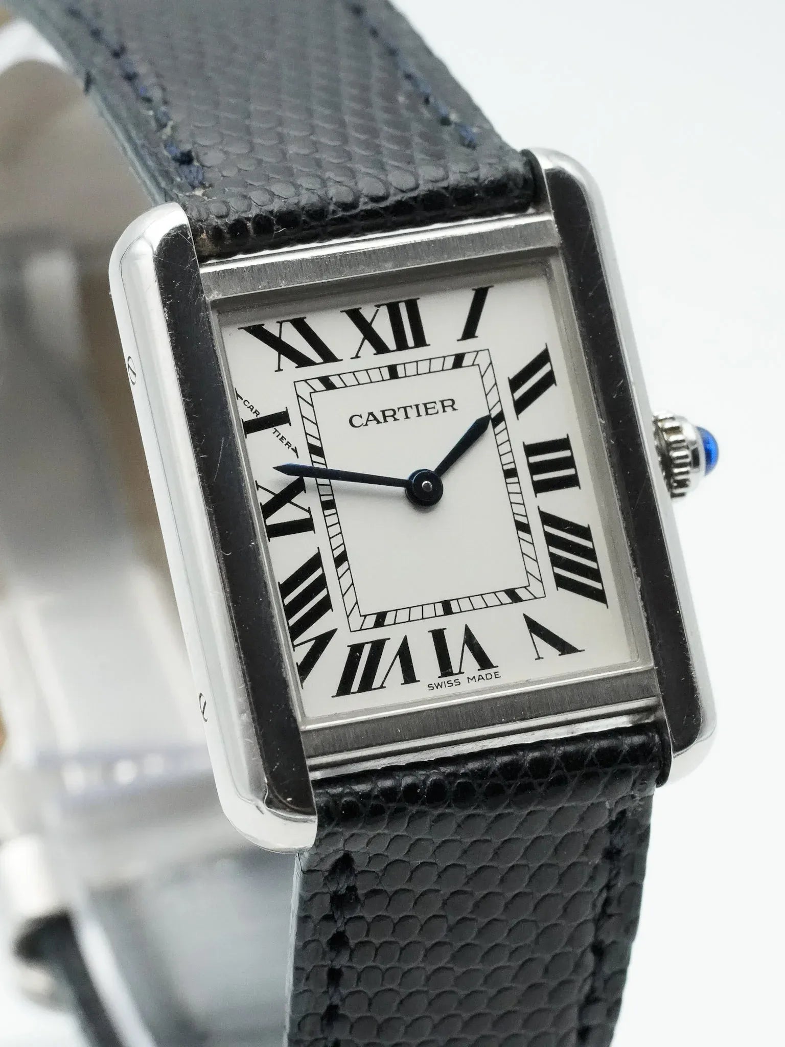 Cartier - Tank Solo 3170 - boîte - 2010s - Atelier Victor Paris - Vintage Watch Shop Dubai